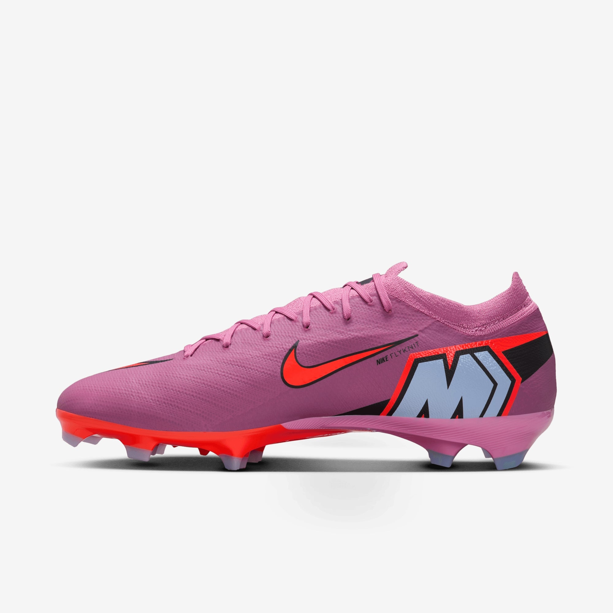 Nike Mercurial Vapor 16 Pro Firm-Ground Low-Top Soccer Cleats - Magic Flamingo/Black-Total Crimson