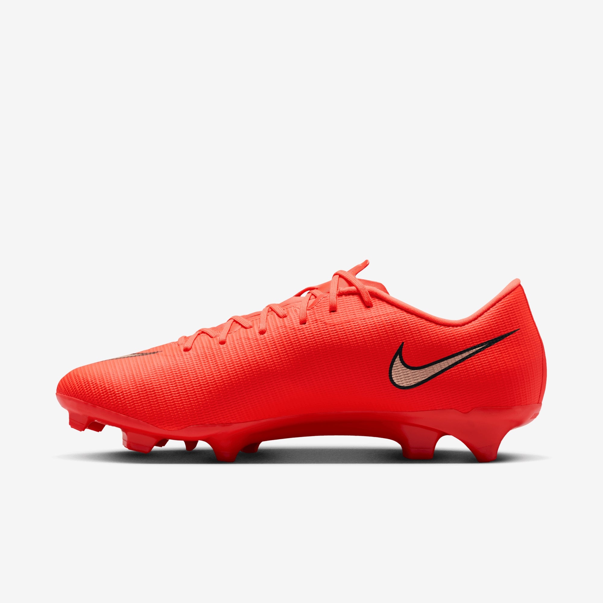 Nike Mercurial Vapor 17 Academy Multi-Ground Low-Top Soccer Cleats - Bright Crimson/Blur