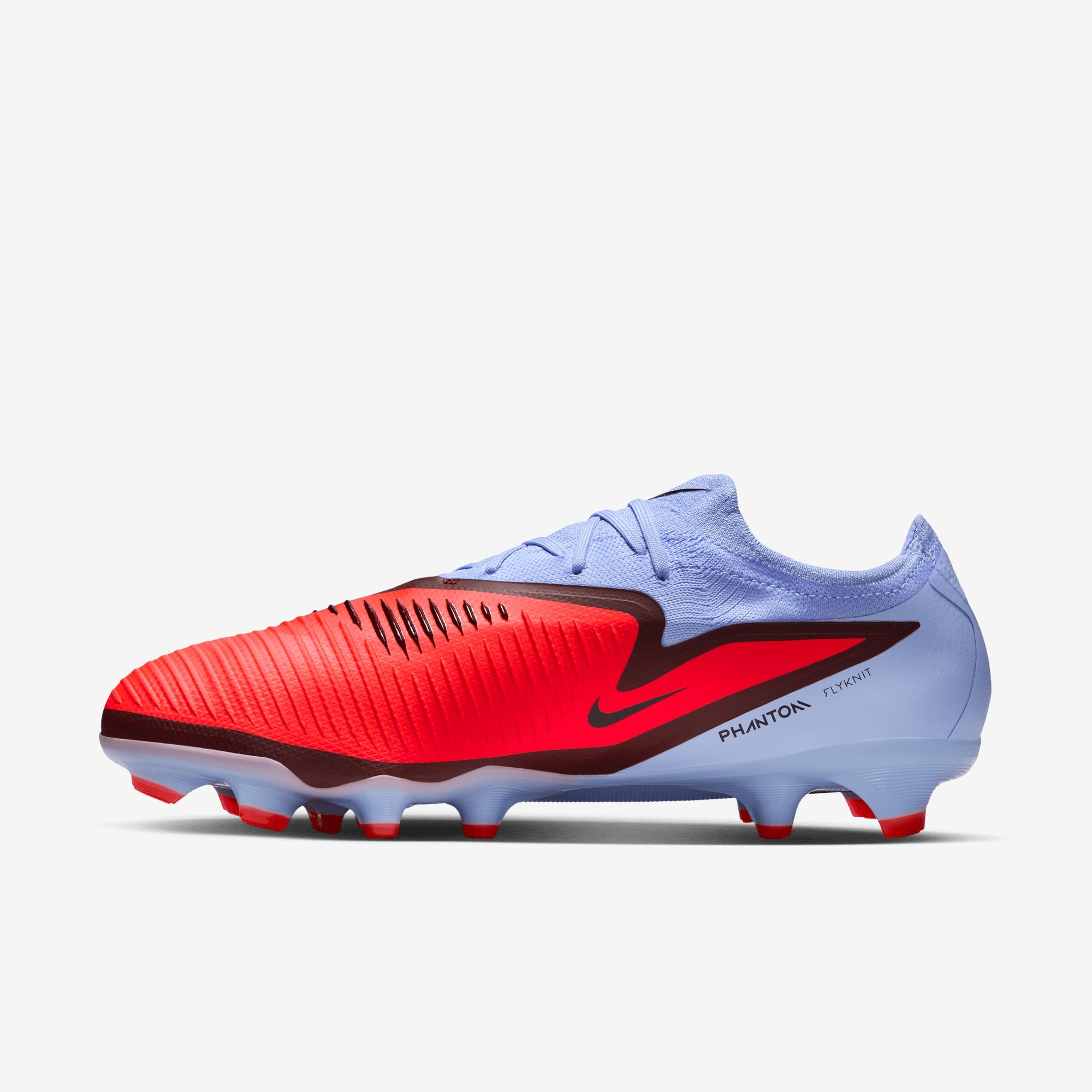 Nike Phantom 6 Low Pro Firm-Ground Soccer Cleats - Royal Tint/Bright Crimson