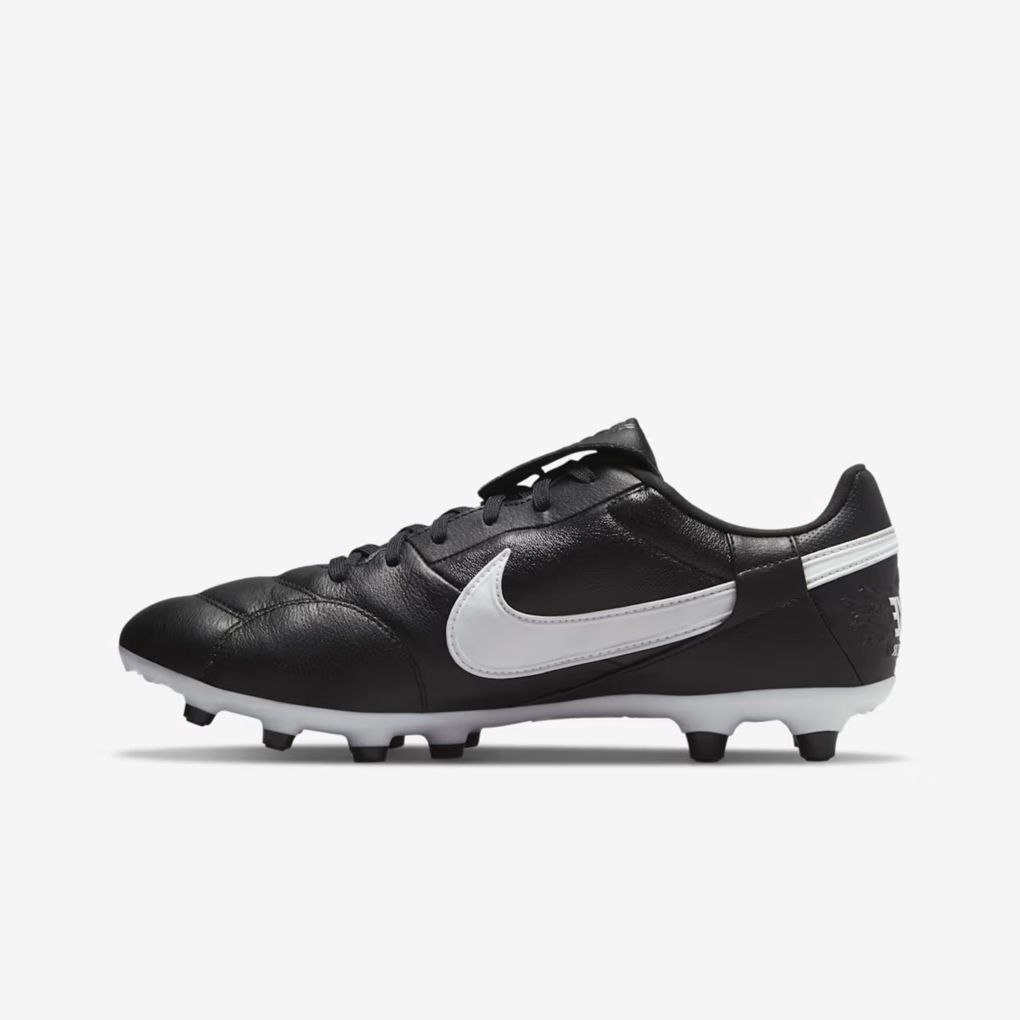 Nike Premier 3 Firm-Ground Low-Top Soccer Cleats - Black/White