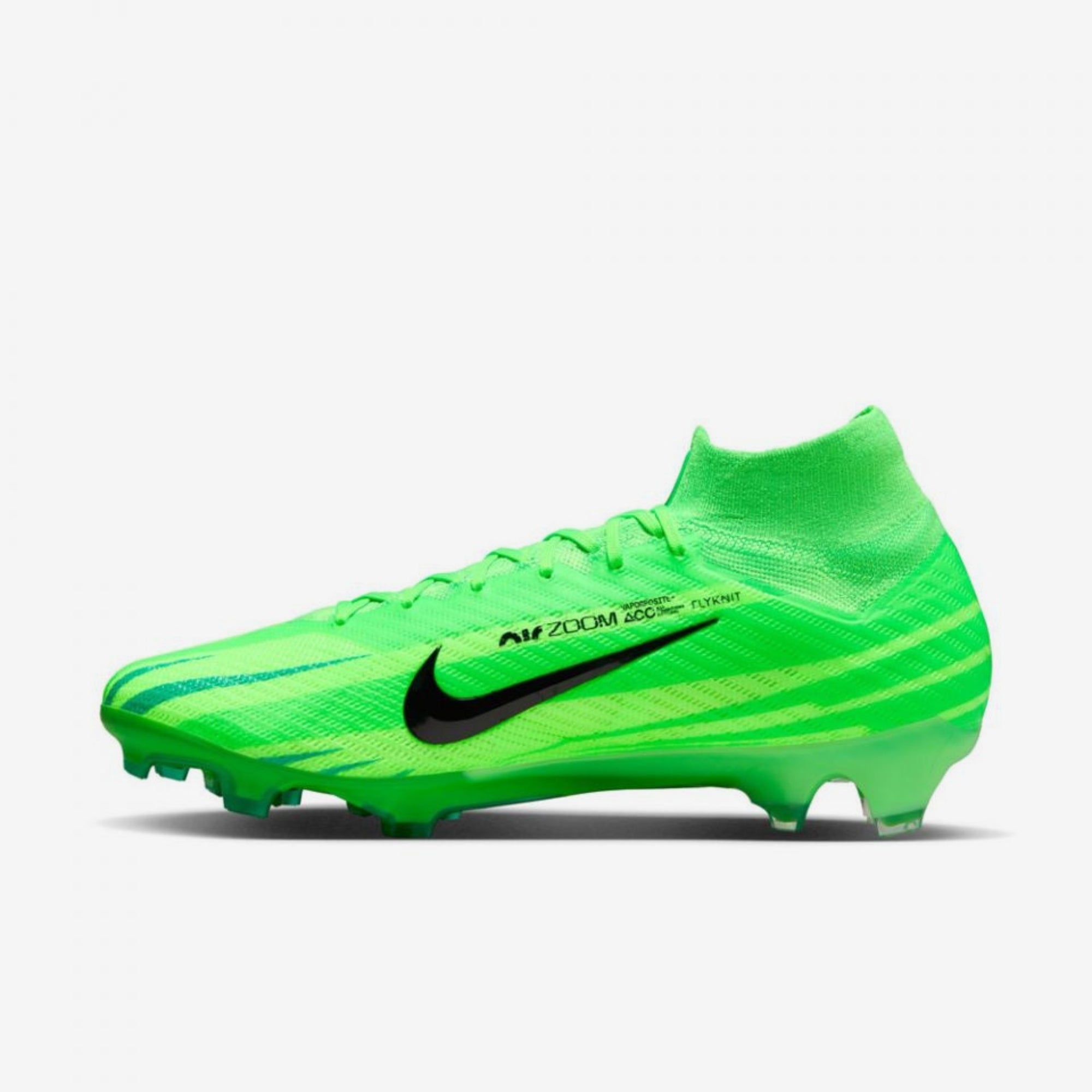 Nike Superfly 9 Elite Mercurial Dream Speed Firm-Ground High-Top Soccer Cleats - Green Strike/Black/Stadium Green