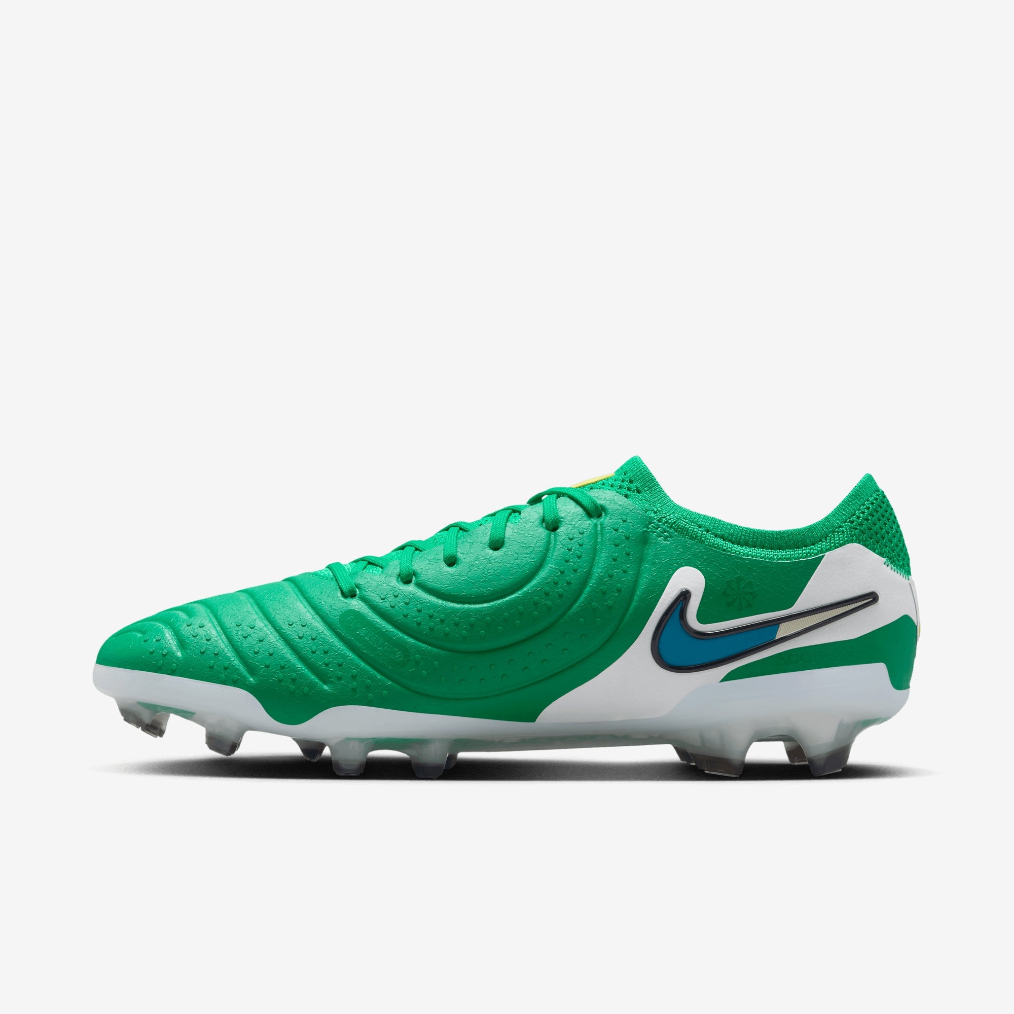 Nike Tiempo Legend 10 Elite Firm-Ground Low-Top Soccer Cleats - Stadium Green/Dark Obsidian