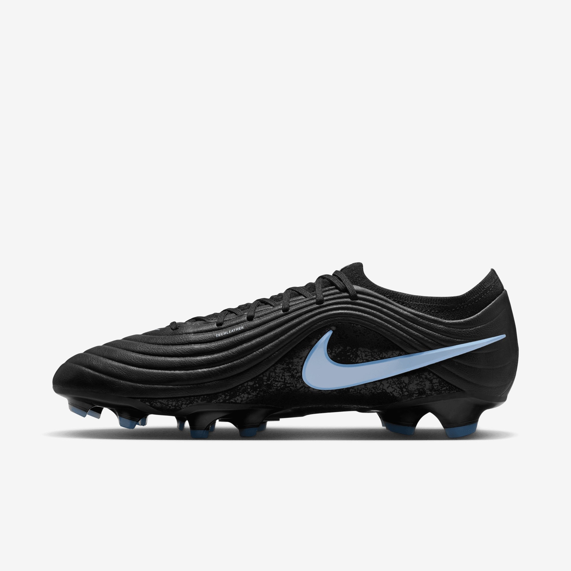 Nike Tiempo Maestro Elite Firm-Ground Low-Top Soccer Cleats - Black/Ice Blue