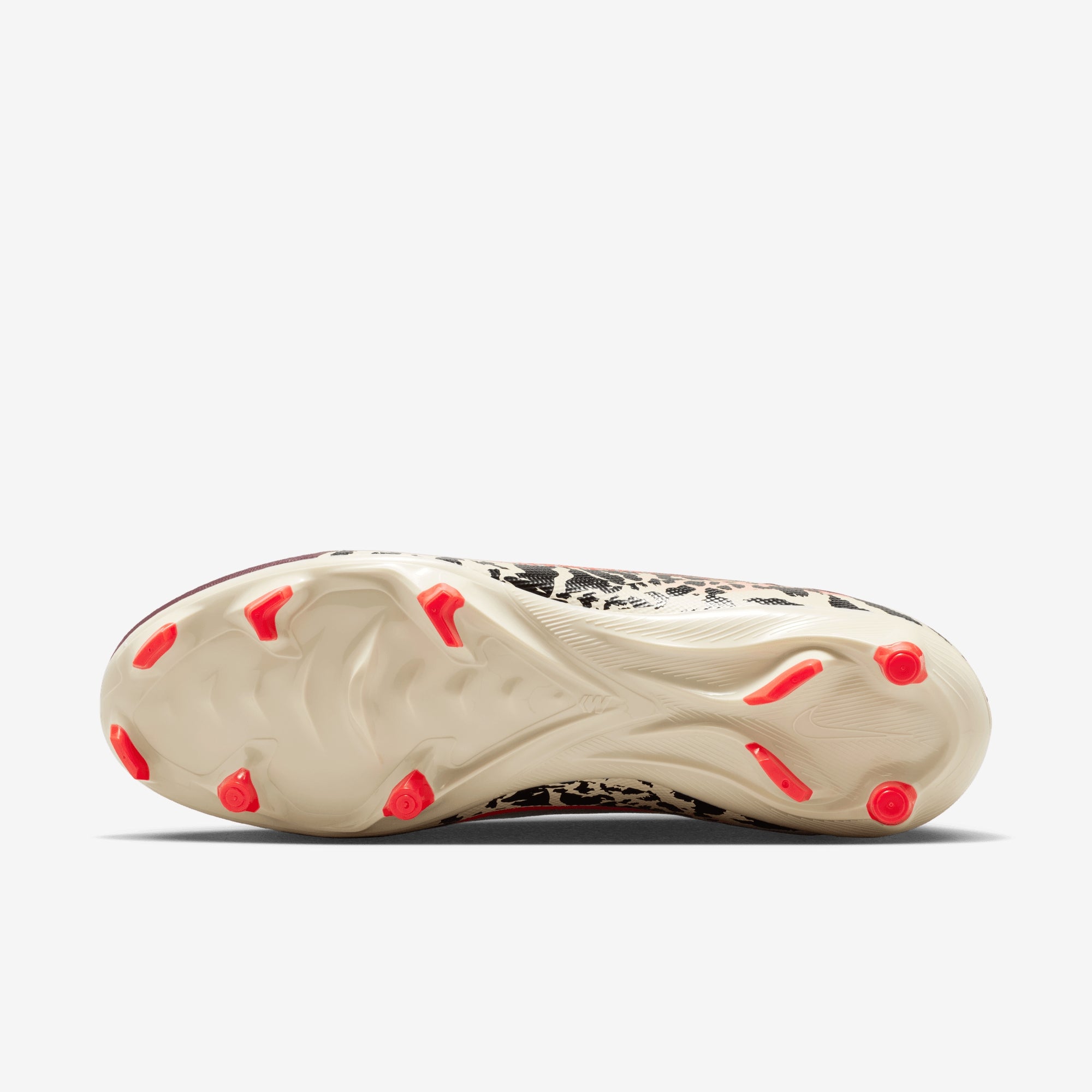 Nike United Mercurial Superfly 10 Academy Multi-Ground High-Top Soccer Cleats - Burgundy Crush/Metallic Silver