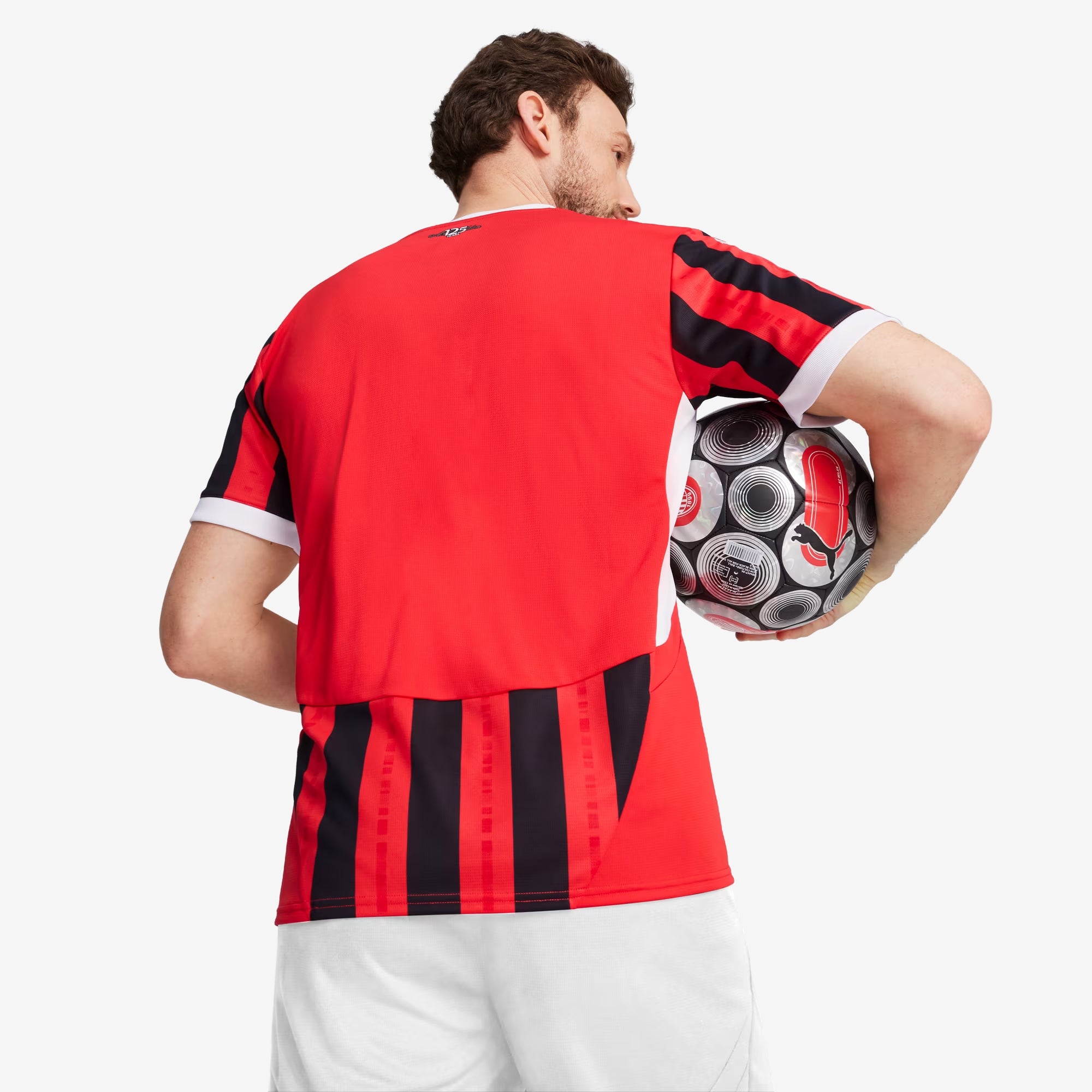 PUMA AC Milan 2024/25 Stadium Home Men's dryCELL Soccer Replica Jersey - For All Time Red-PUMA Black