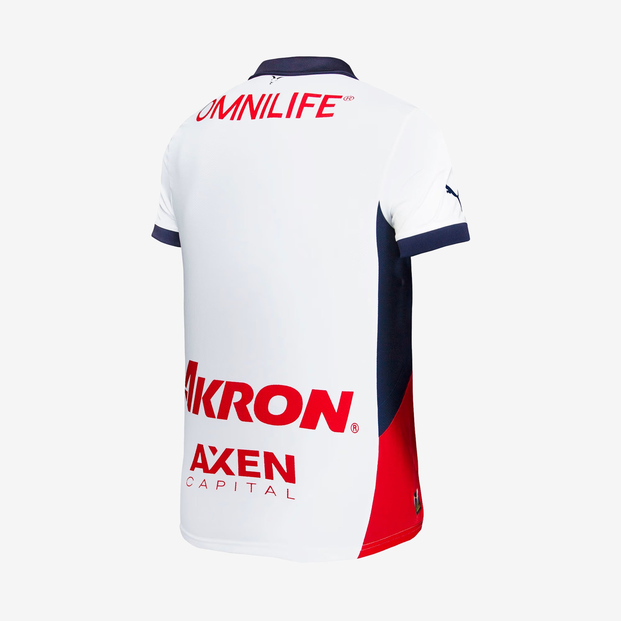 PUMA Chivas 2024/25 Stadium Away Big Kids' dryCELL Soccer Replica Jersey - PUMA White