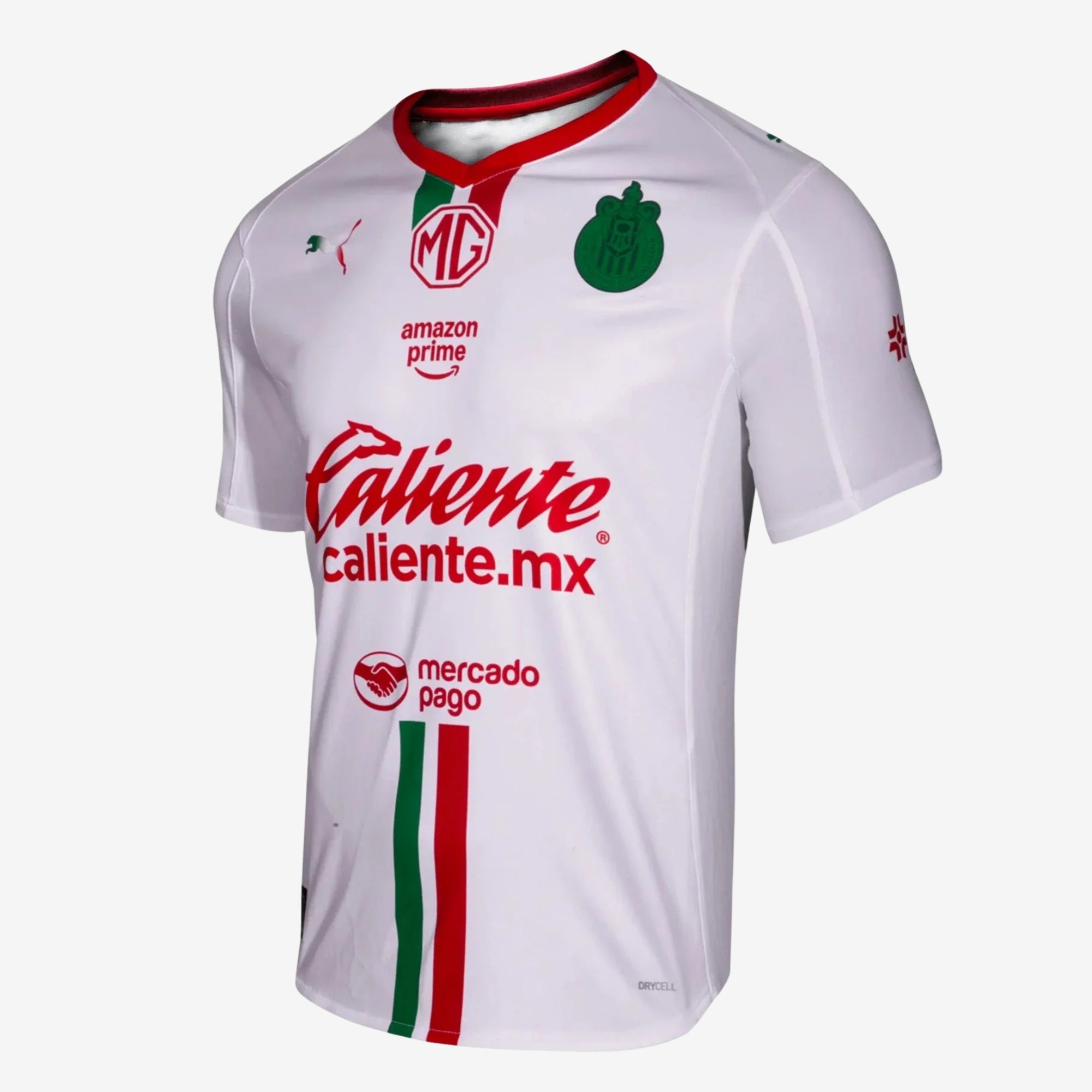 PUMA Chivas 2025/26 Stadium Away Men's dryCELL Soccer Replica Jersey - PUMA White