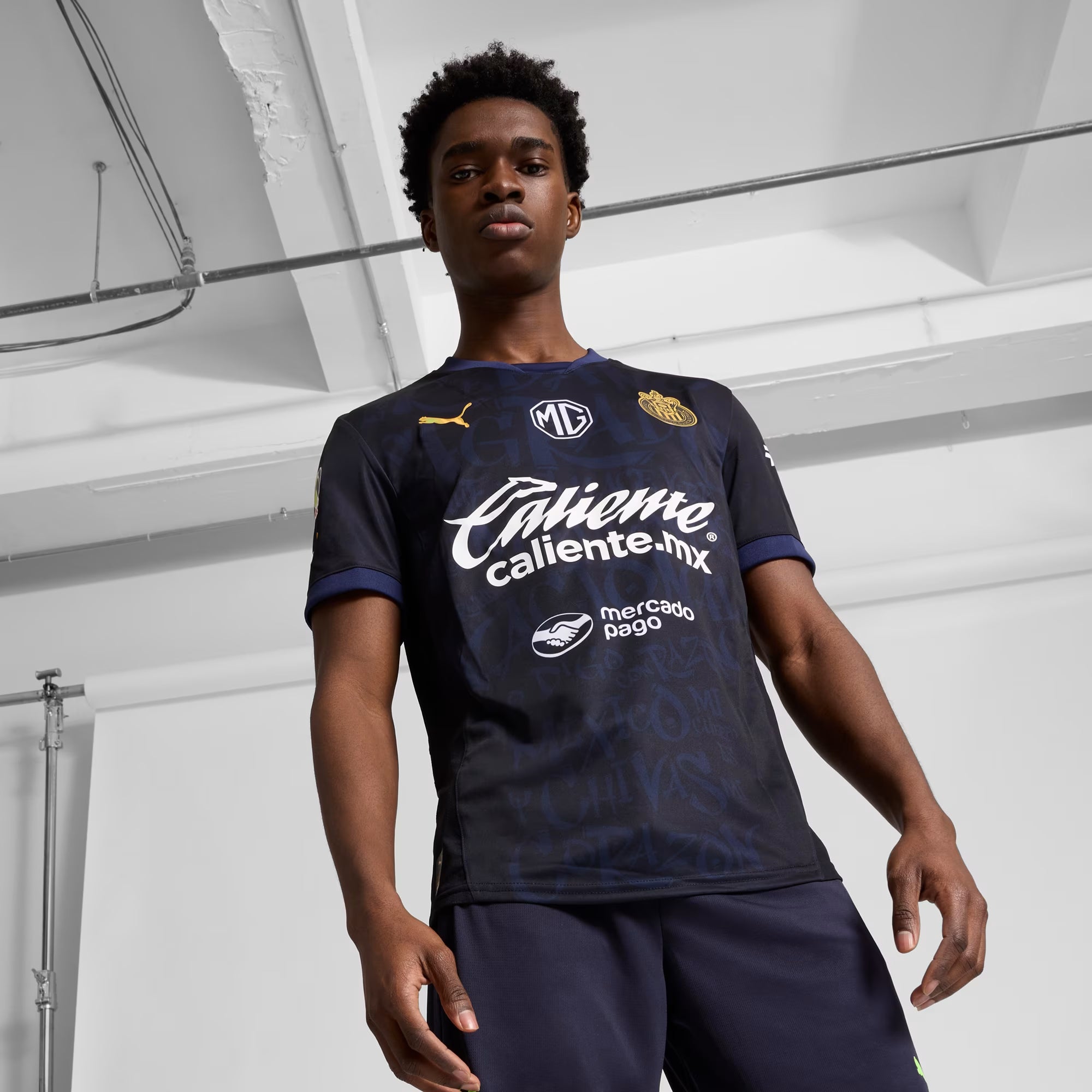PUMA Chivas '25 Match Alternate Men's dryCELL Soccer Authentic Jersey - PUMA Navy