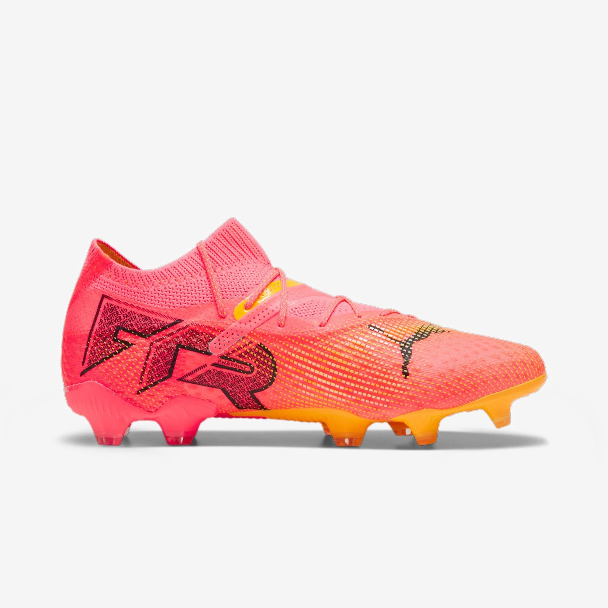PUMA FUTURE 7 ULTIMATE Firm/Artificial-Ground Low-Top Soccer Cleats - PUMA Black-Sun Stream