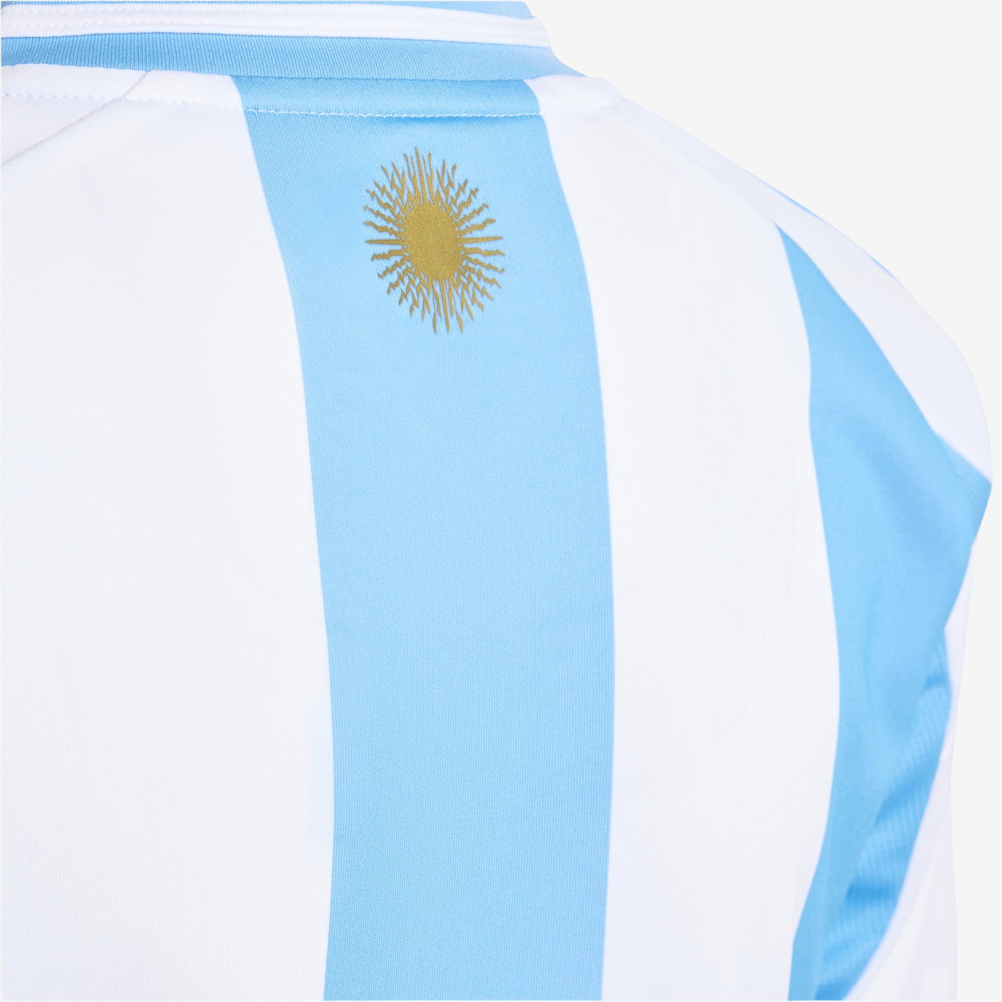 adidas Argentina 2024 Stadium Home Big Kids' AEROREADY Soccer Replica Jersey - White / Blue Burst