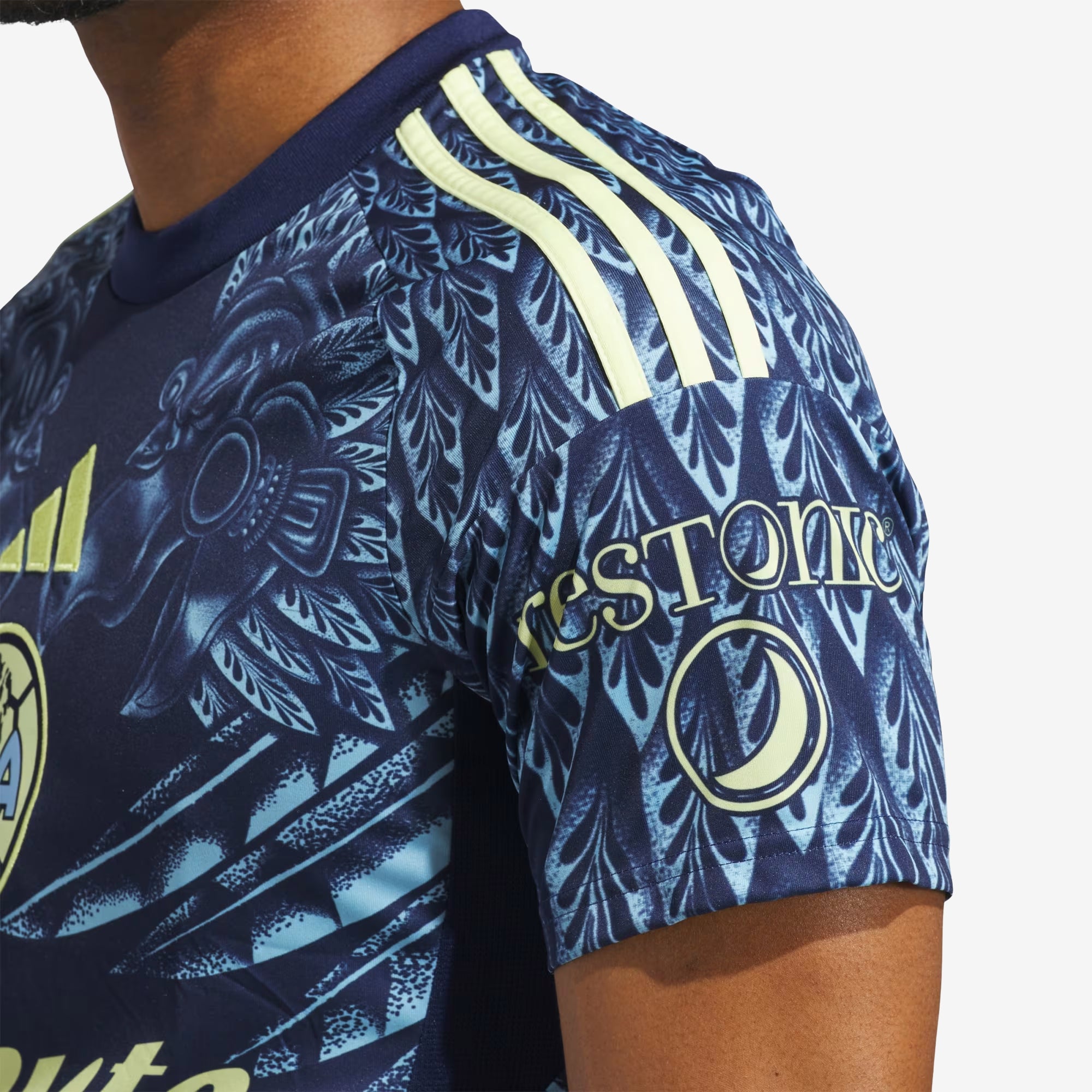 adidas Club América 2025/26 Stadium Away Men's Soccer Jersey - Team Navy Blue 2