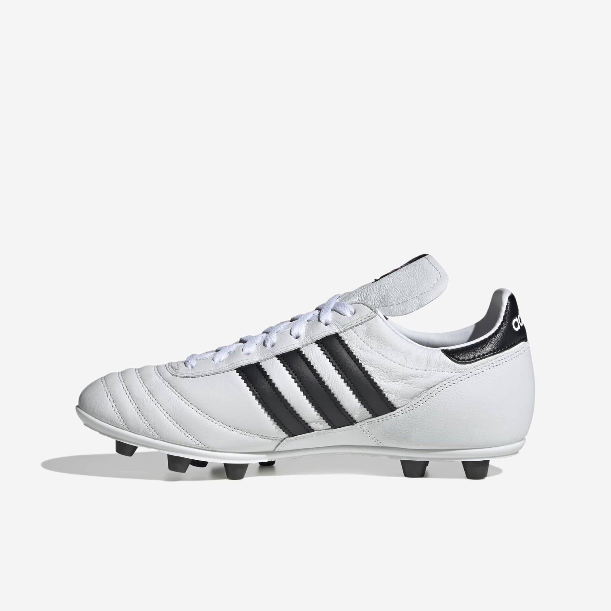 adidas Copa Mundial Firm-Ground Low-Top Soccer Cleats - Cloud White / Core Black / Gold Metallic