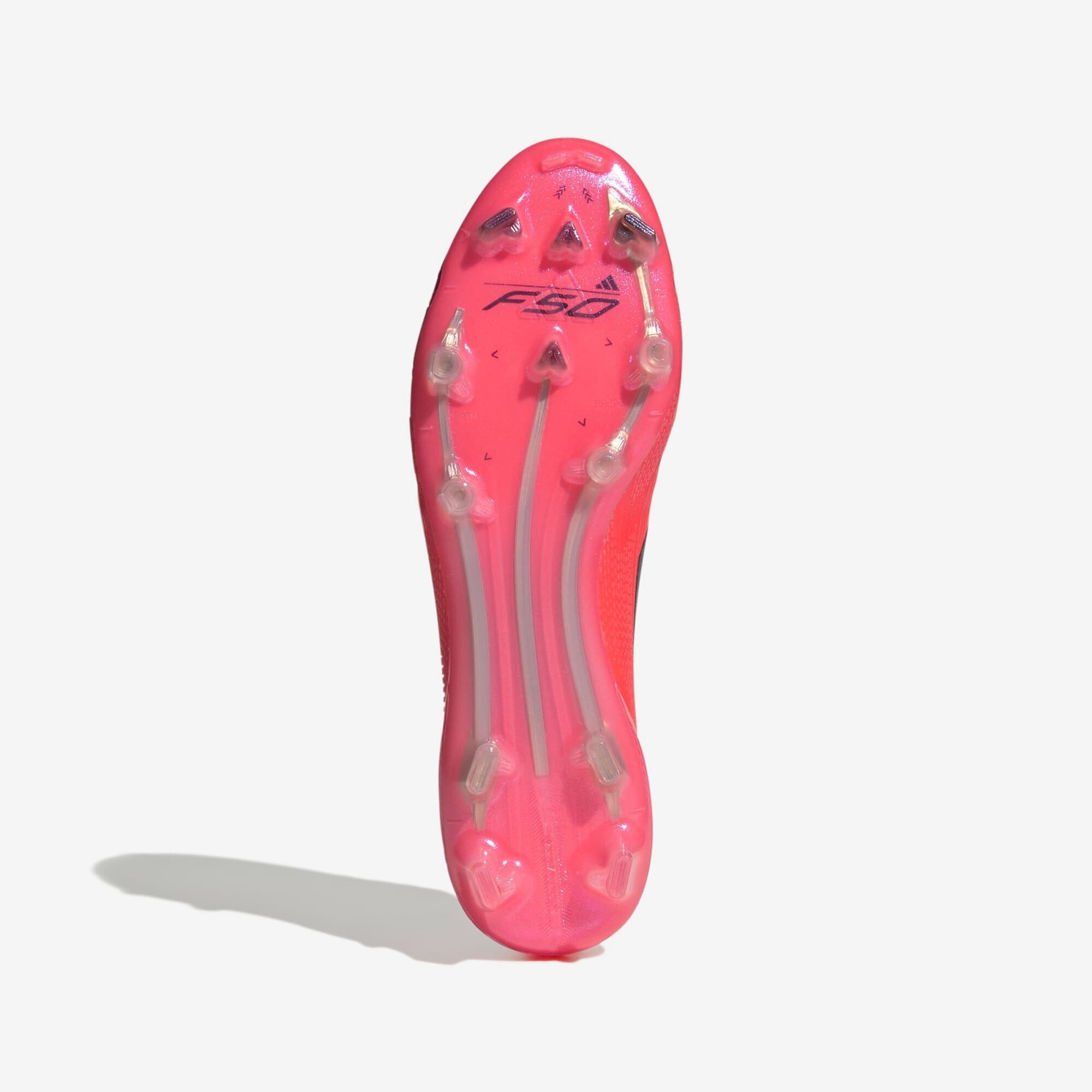 adidas F50 Elite Firm-Ground Low-Top Soccer Cleats - Turbo / Aurora Black / Platinum Metallic