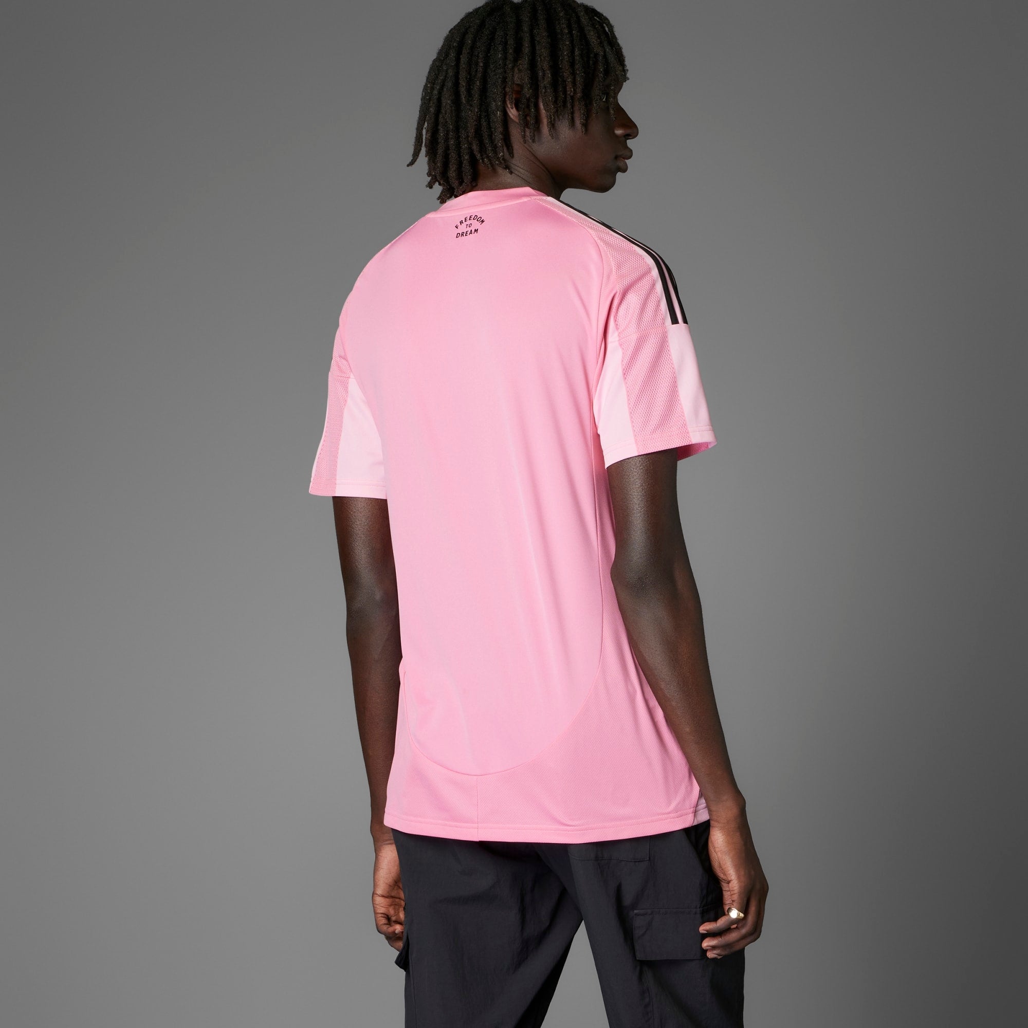 adidas Inter Miami CF 2025/26 Stadium Home Men's Soccer Jersey - Easy Pink
