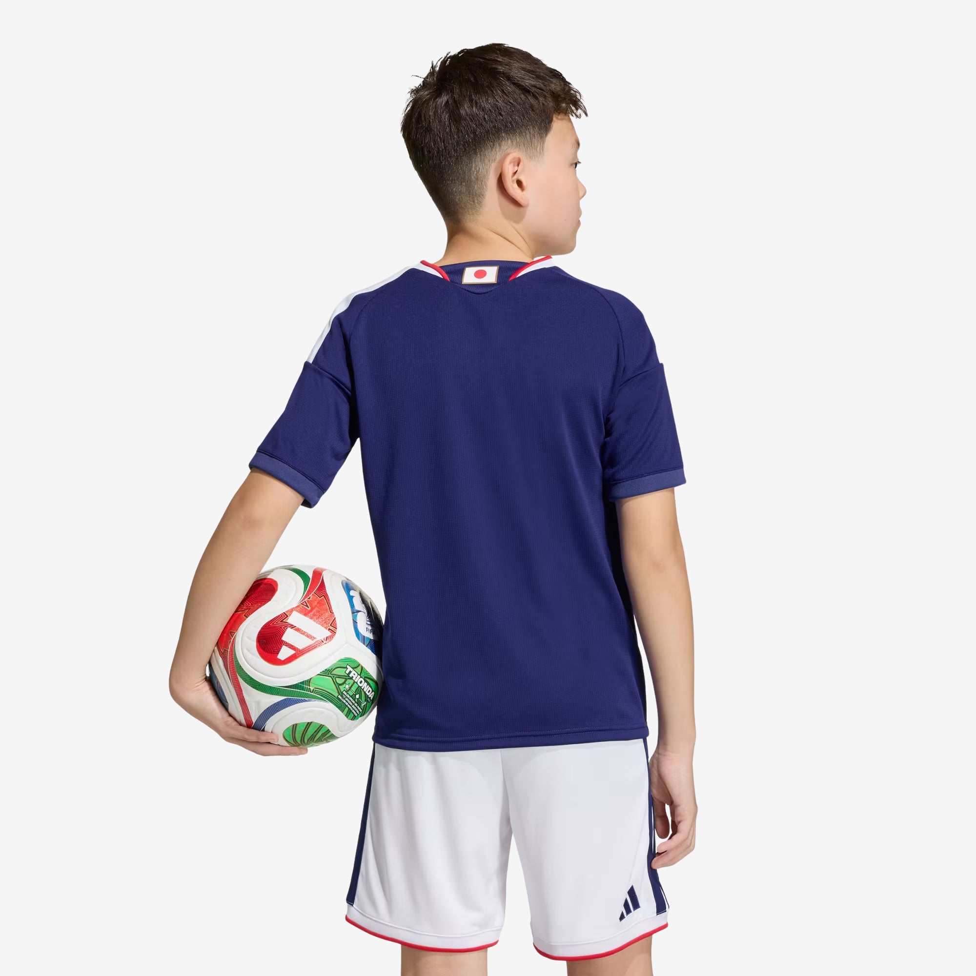 adidas Japan 2026 Stadium Home Big Kids' Soccer Jersey - Japan Blue / Ash Blue