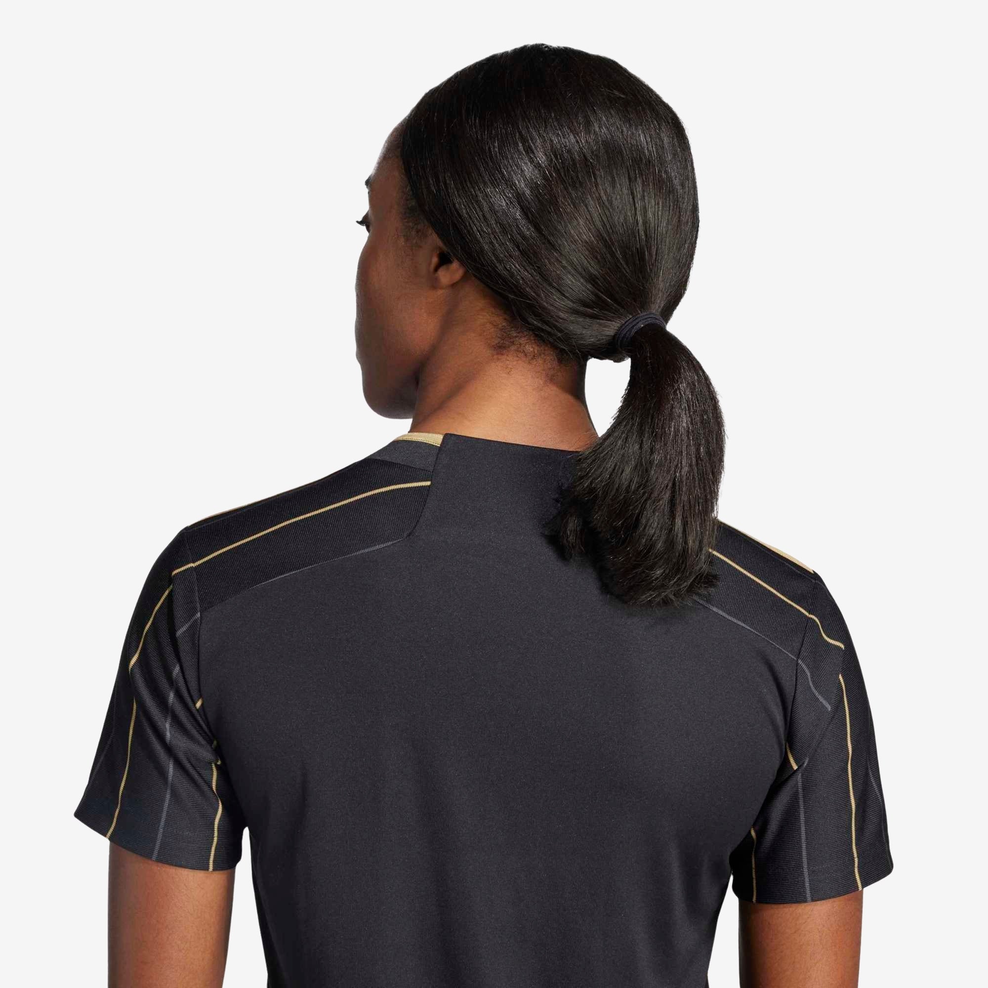 adidas Los Angeles FC 2024/25 Stadium Home Women's AEROREADY Soccer Replica Jersey - Black