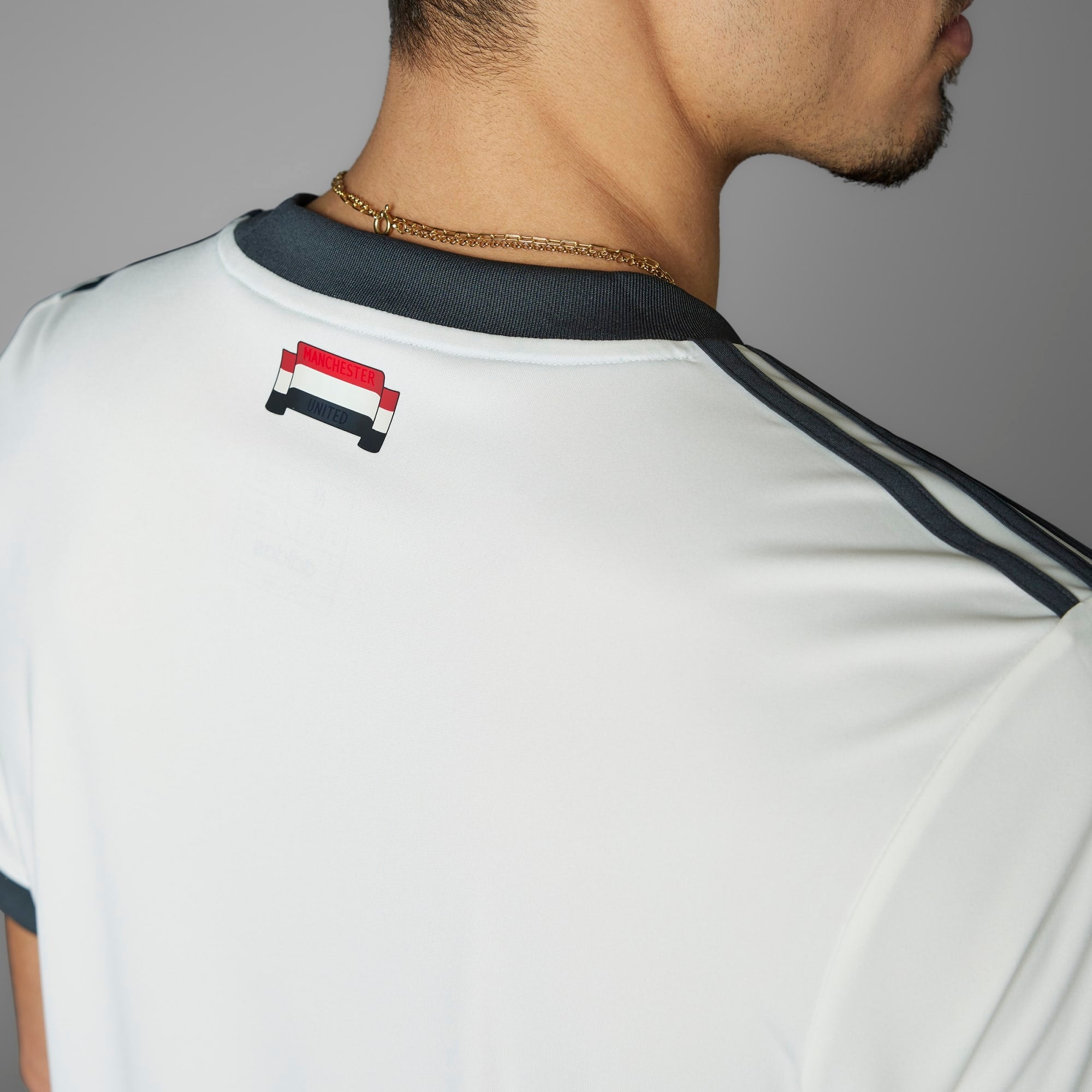 adidas Manchester United 2024/25 Stadium Third Men's Soccer Jersey - Off White