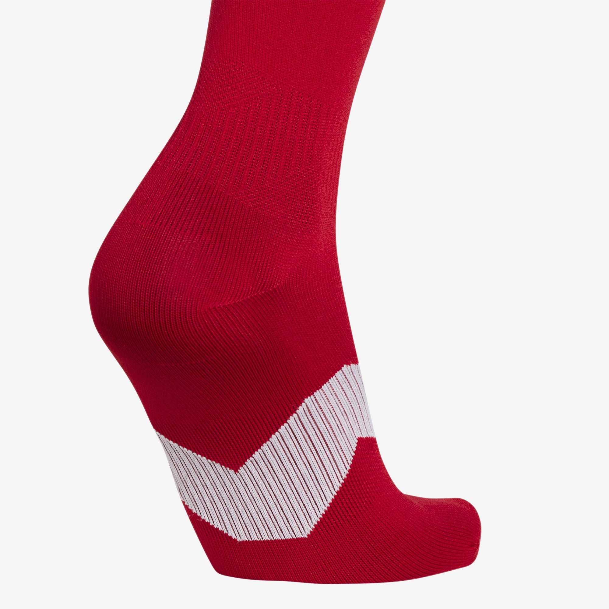 adidas Metro 6 Over-the-Calf Socks - Power Red / Clear Grey / White