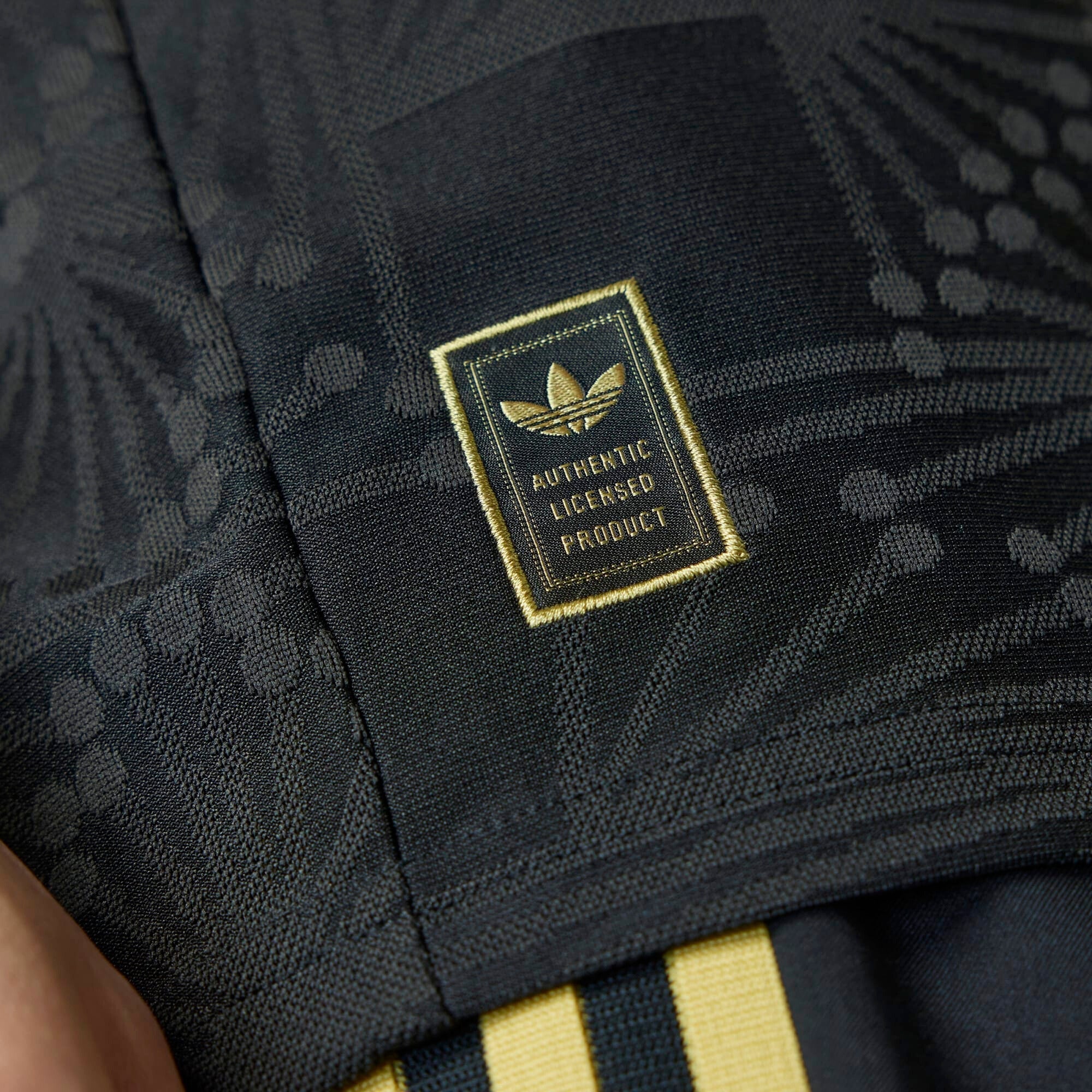 adidas Mexico 2025 Match Gold Men's HEAT.RDY Soccer Authentic Jersey - Black