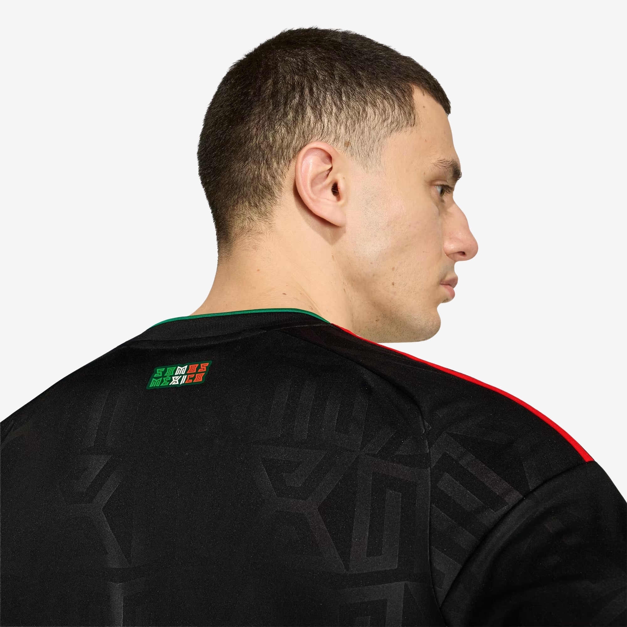adidas Mexico 2026 Stadium Third Men's Soccer Long-Sleeve Jersey - Black