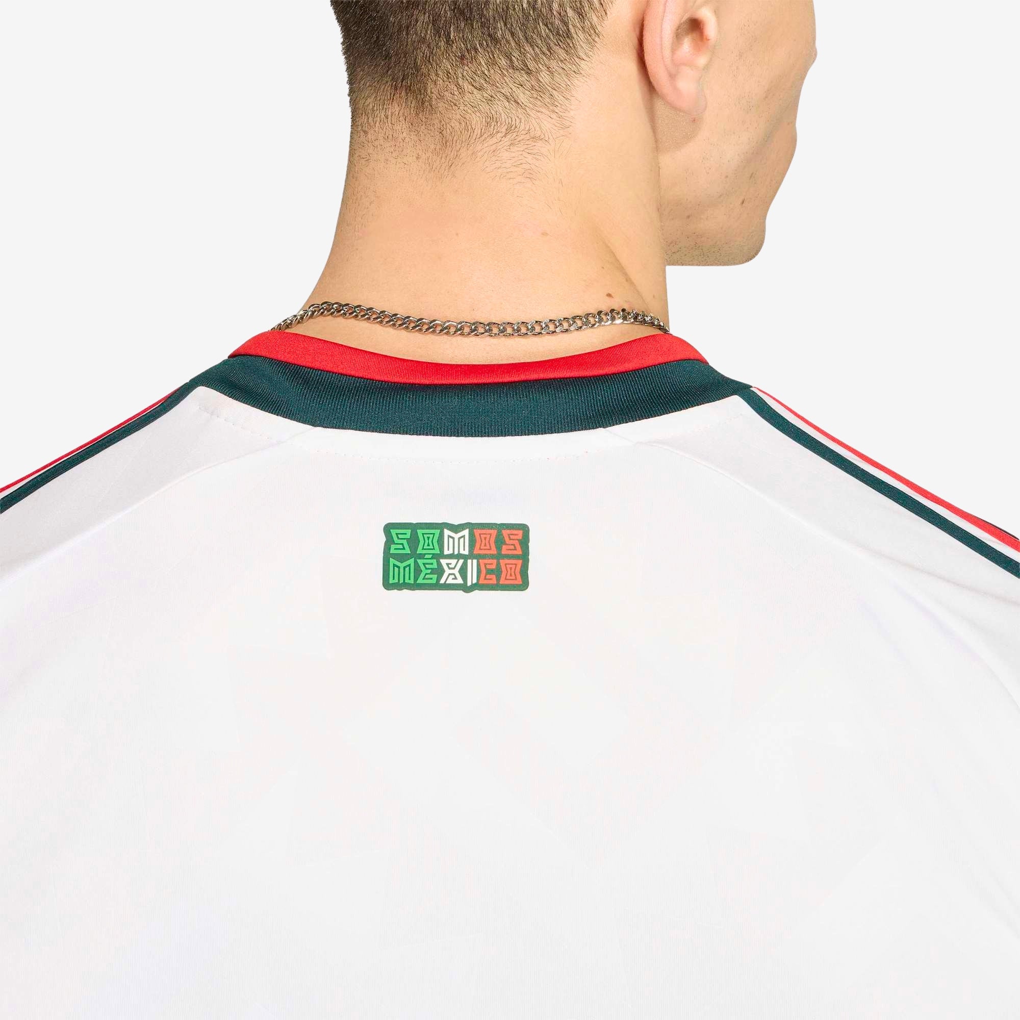 adidas Mexico 2026 Stadium Away Men's Soccer Jersey - White