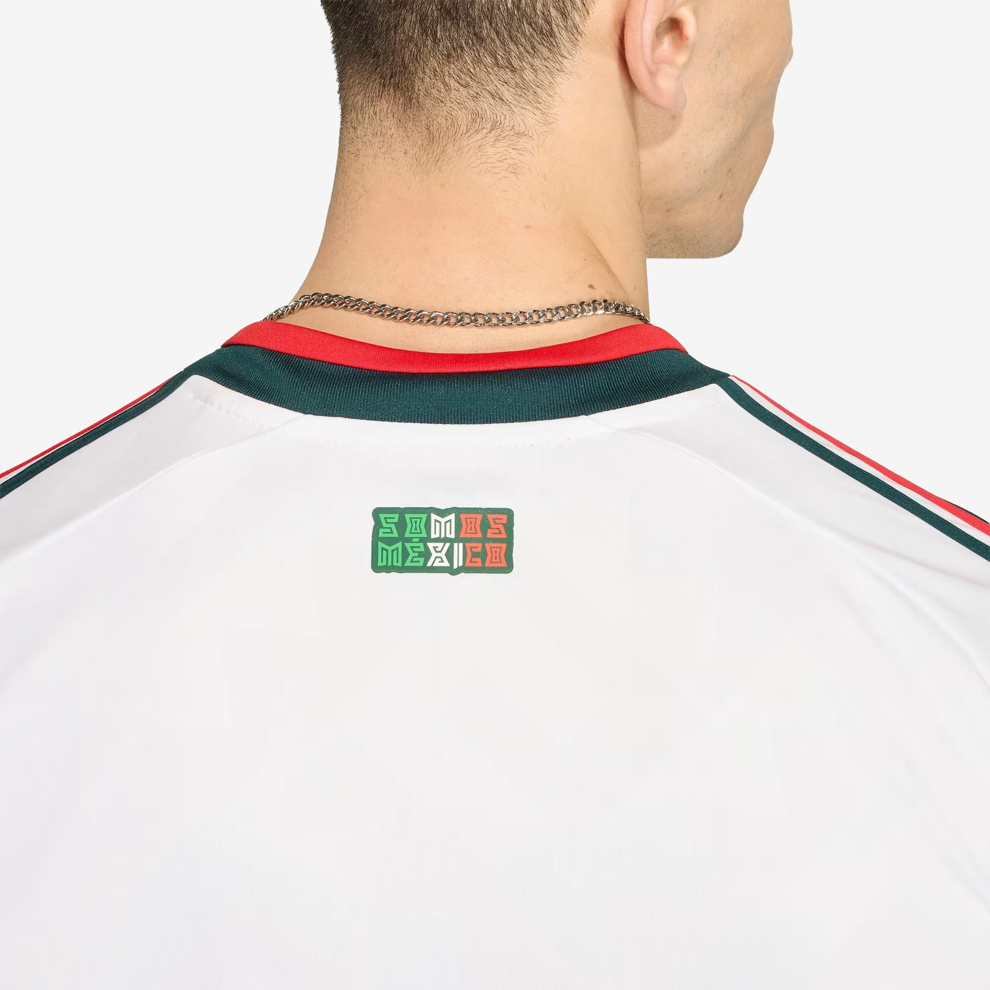 adidas Mexico 2026 Stadium Away Men's Soccer Jersey - White