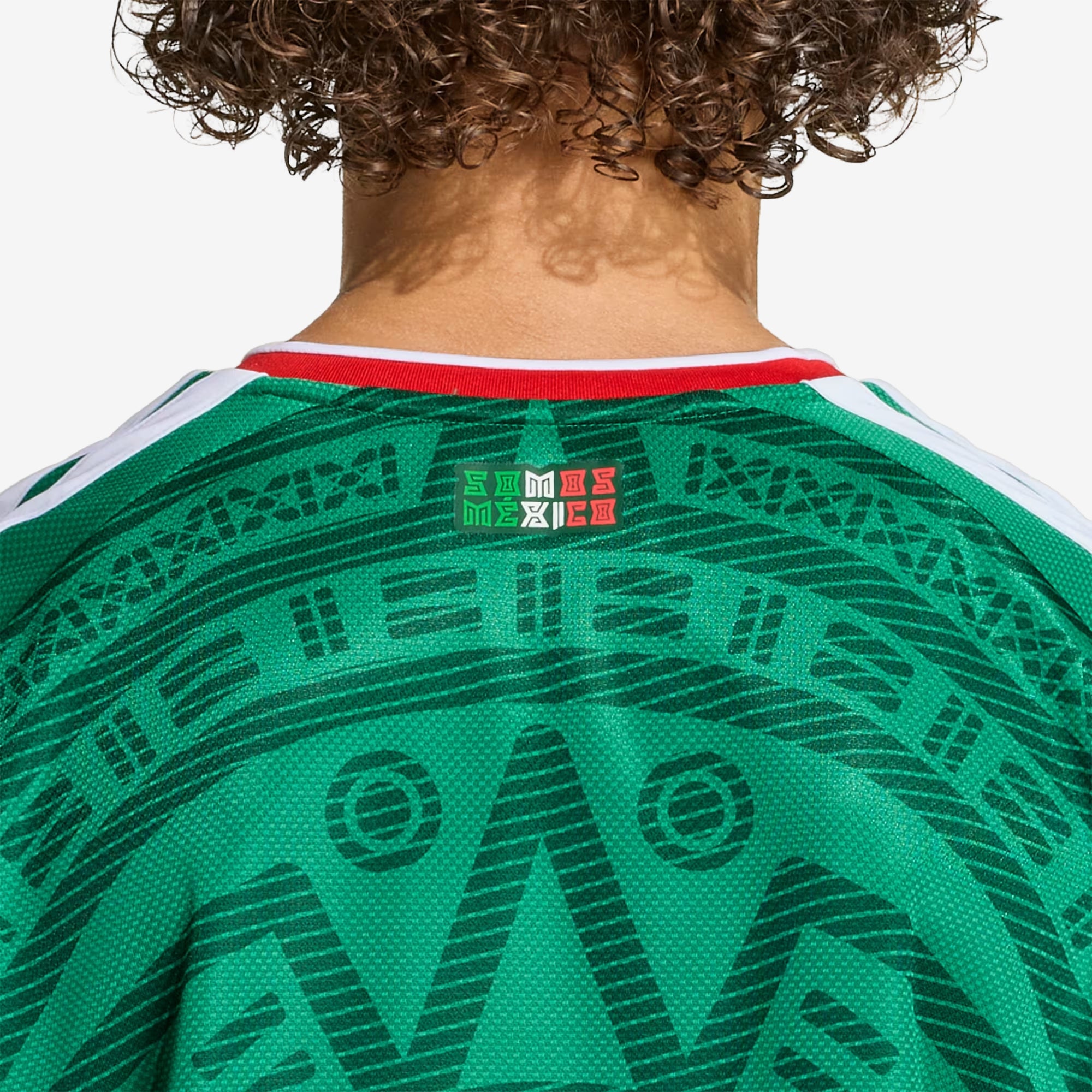 adidas Mexico 2026 Stadium Home Big Kids' Soccer Jersey - Bold Green