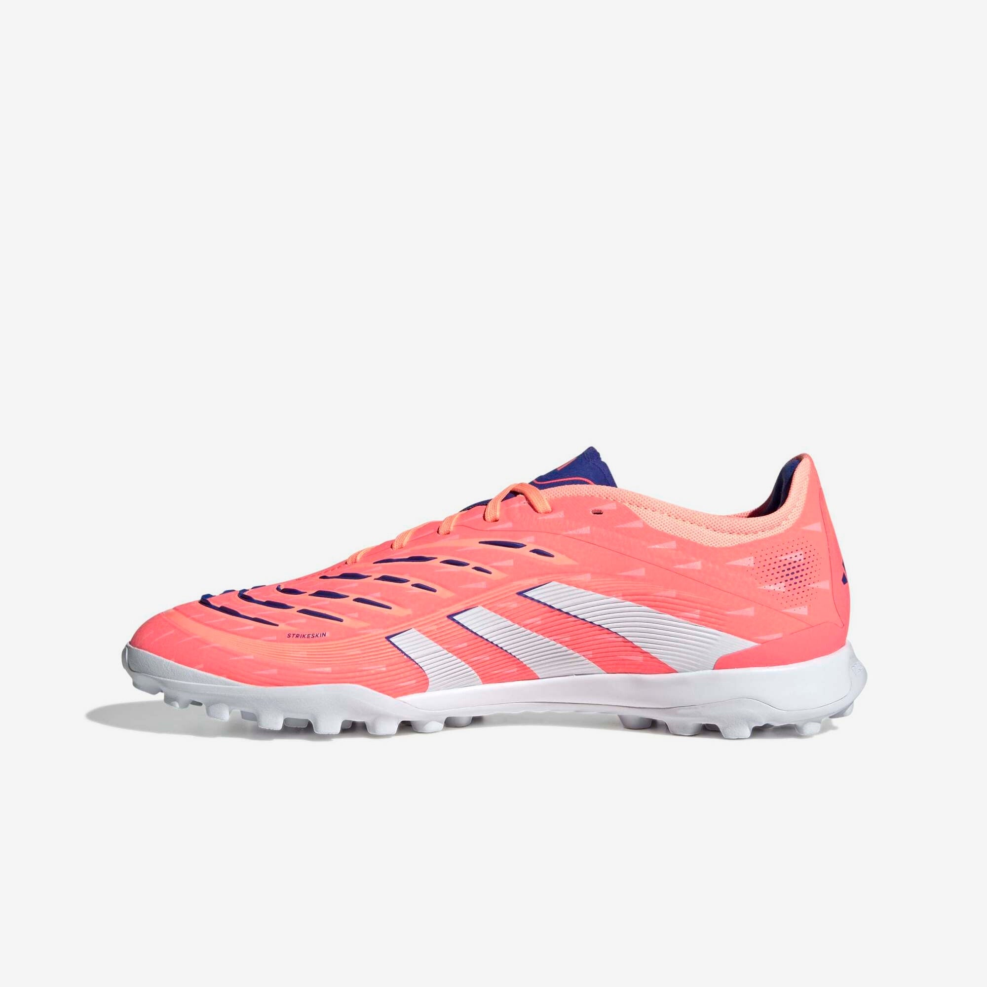 adidas Predator Pro Turf Low-Top Soccer Shoes - Signal Coral / Cloud White / Beam Orange