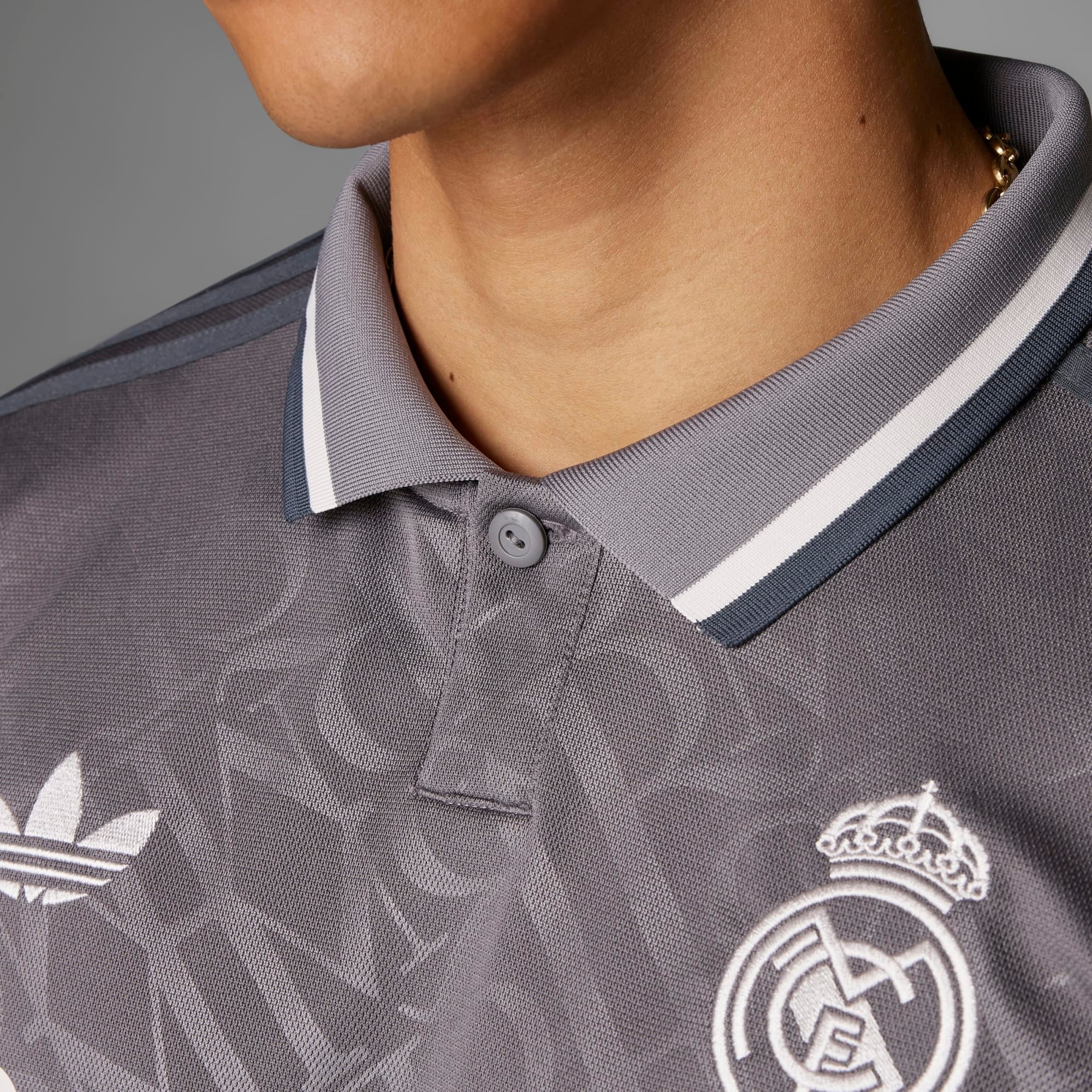 adidas Real Madrid 2024/25 Stadium Third Men's AEROREADY Soccer Replica Jersey - Charcoal