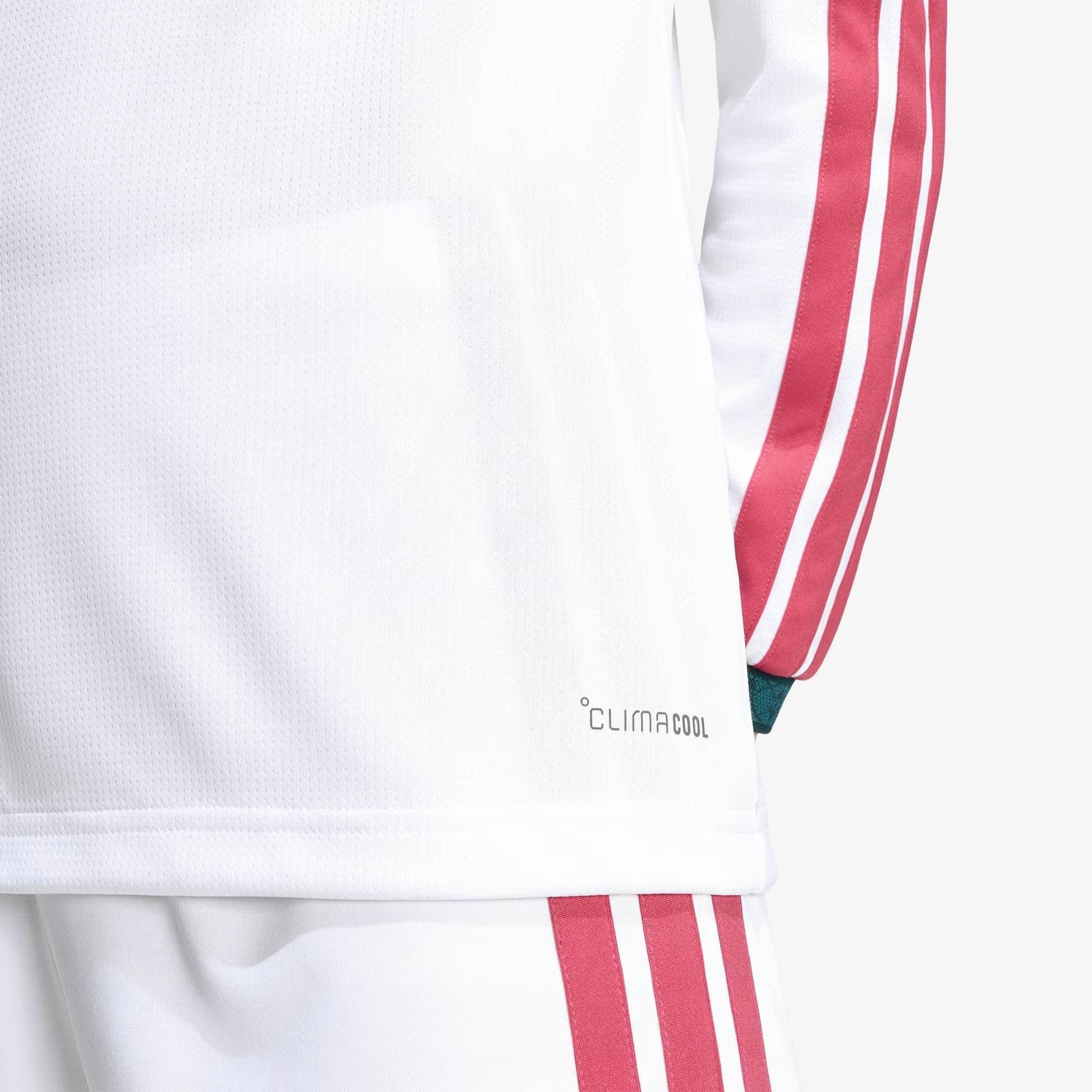 adidas Real Madrid 2026/27 Stadium Home Big Kids' Soccer Long-Sleeve Jersey - White