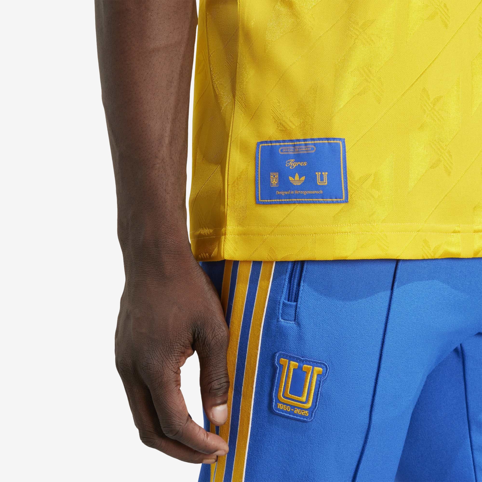 adidas Tigres UANL Stadium Anniversary Men's Soccer Jersey - Collegiate Gold