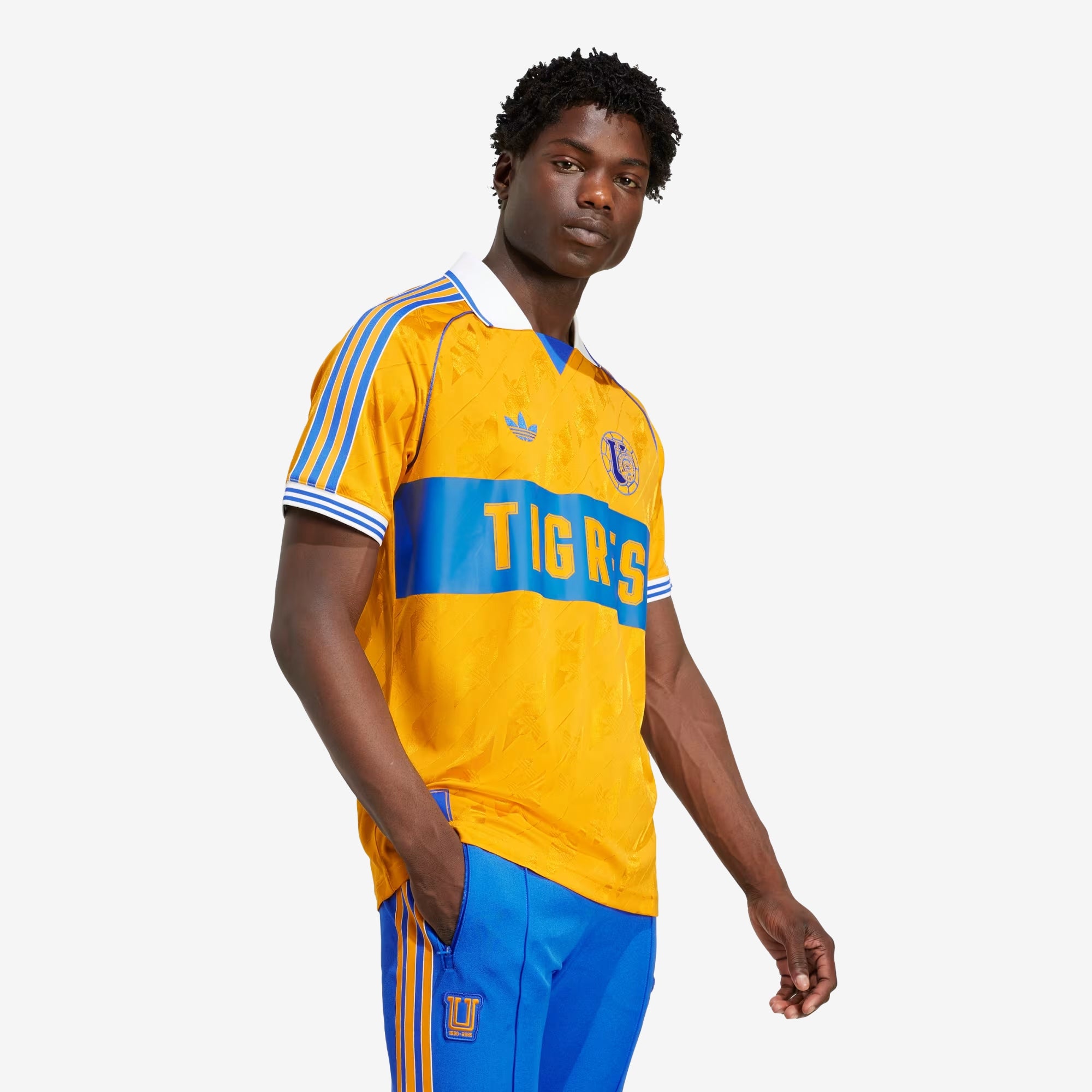 adidas Tigres UANL Stadium Anniversary Men's Soccer Jersey - Collegiate Gold