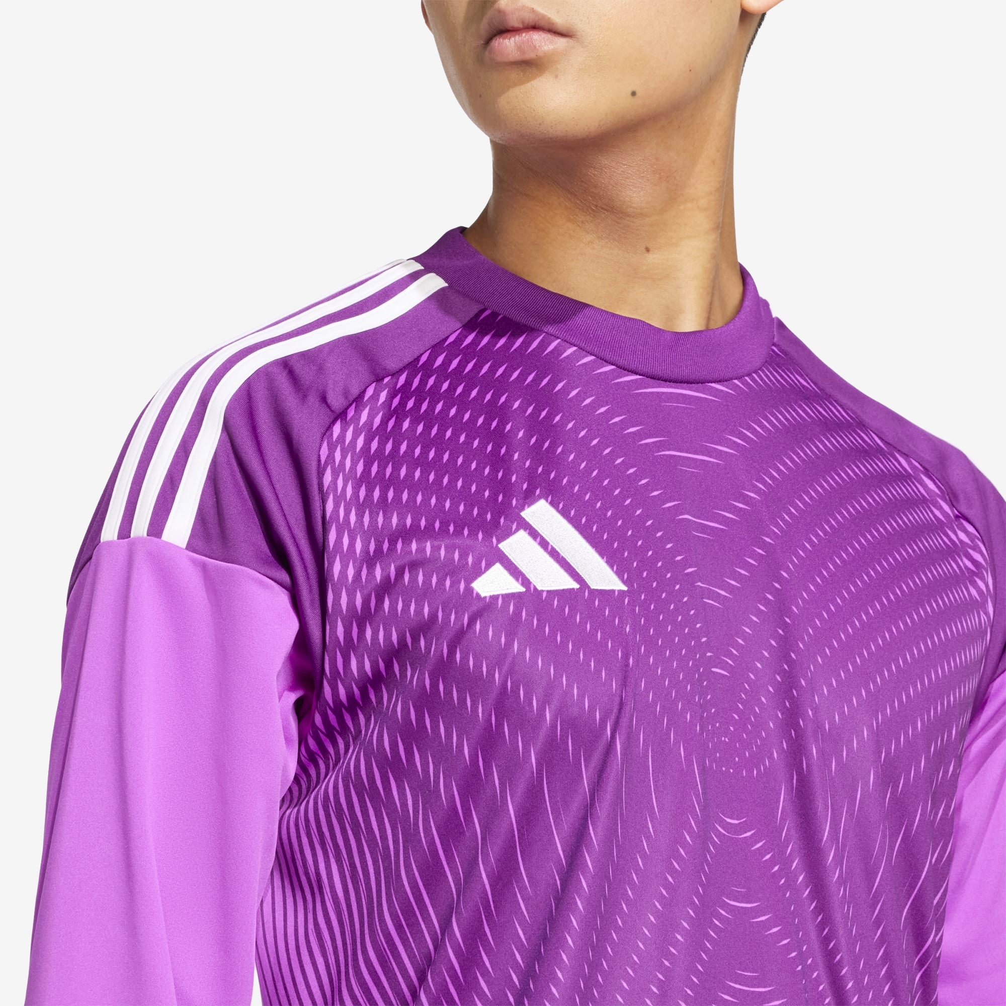 adidas Tiro 25 Competition Goalkeeper Men's Soccer Long-Sleeve Jersey - Purple Burst
