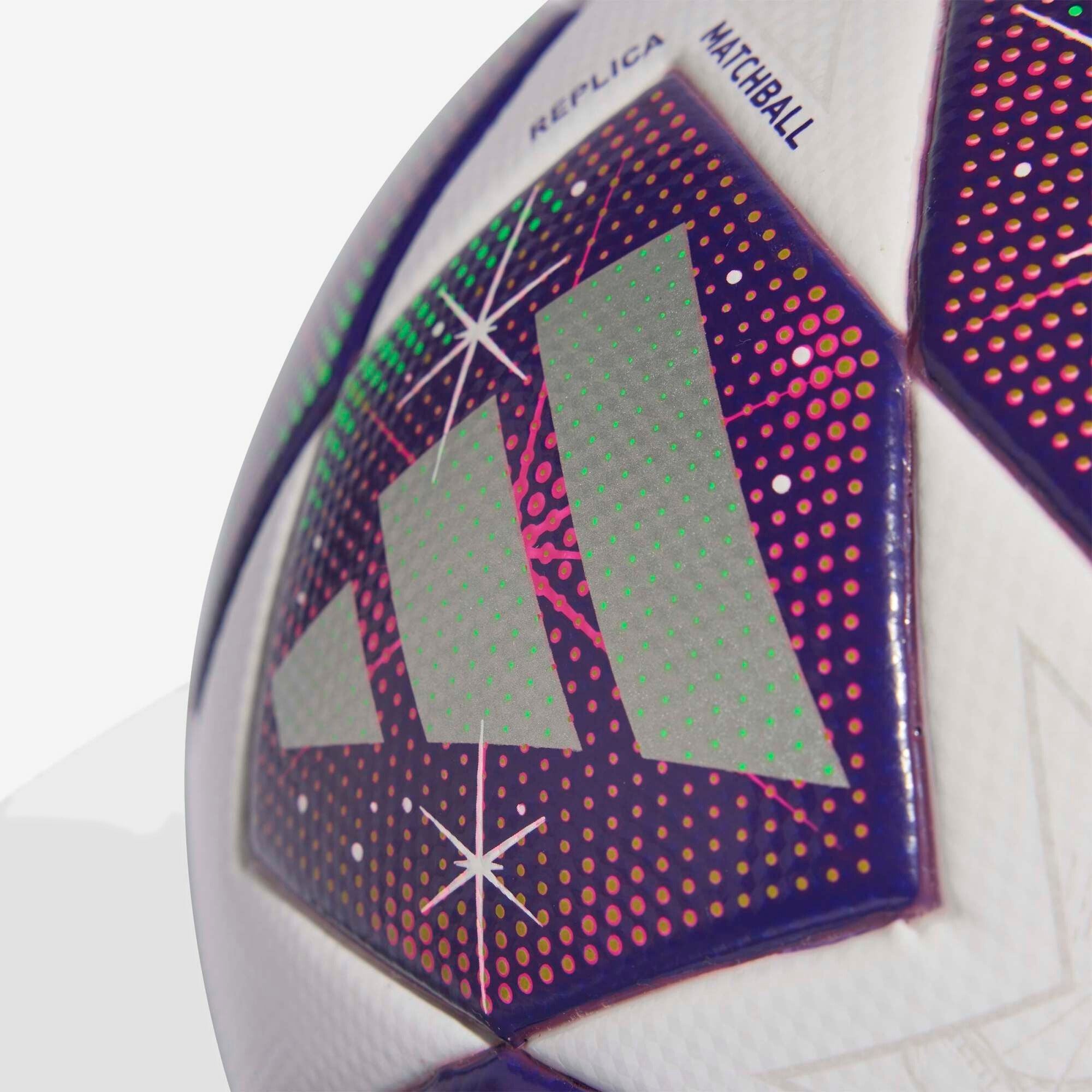 adidas UWCL 25/26 League Stage League Soccer Ball - White / Shock Pink / Solar Yellow / Rich Purple