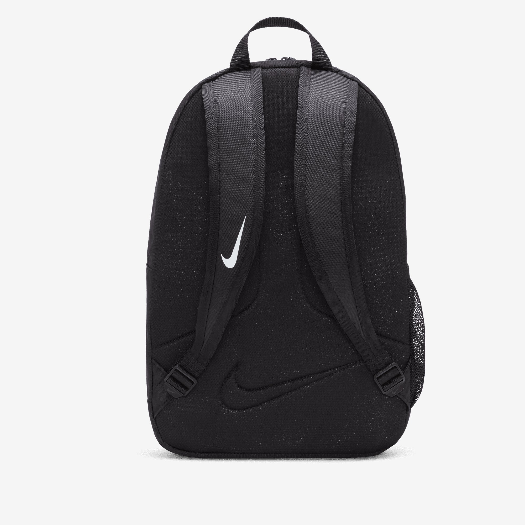 Nike Academy Team Kids' Soccer Backpack (22L) - Black/Black/White