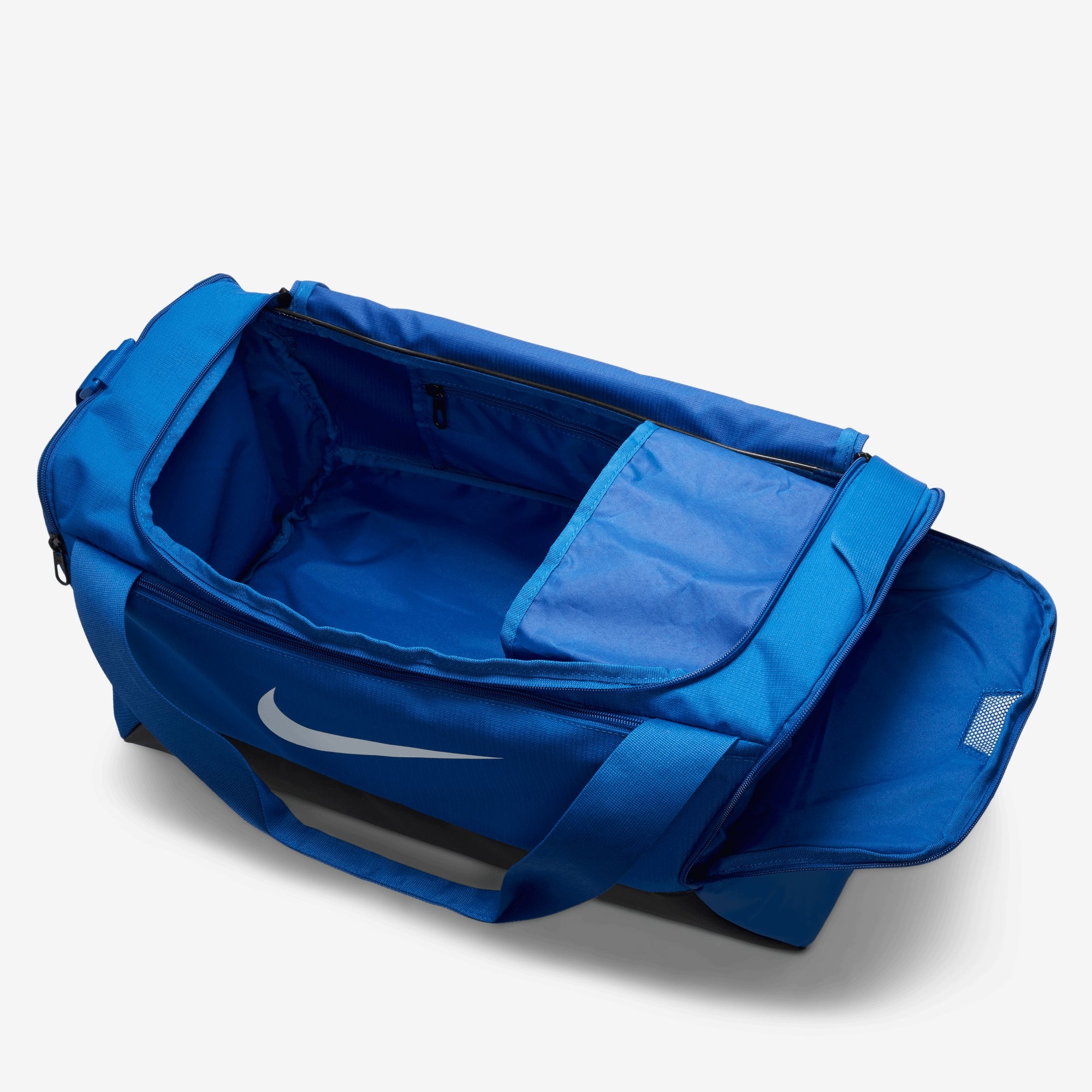 Nike Brasilia Training Duffel Bag (Small, 41L) - Game Royal/Black/White