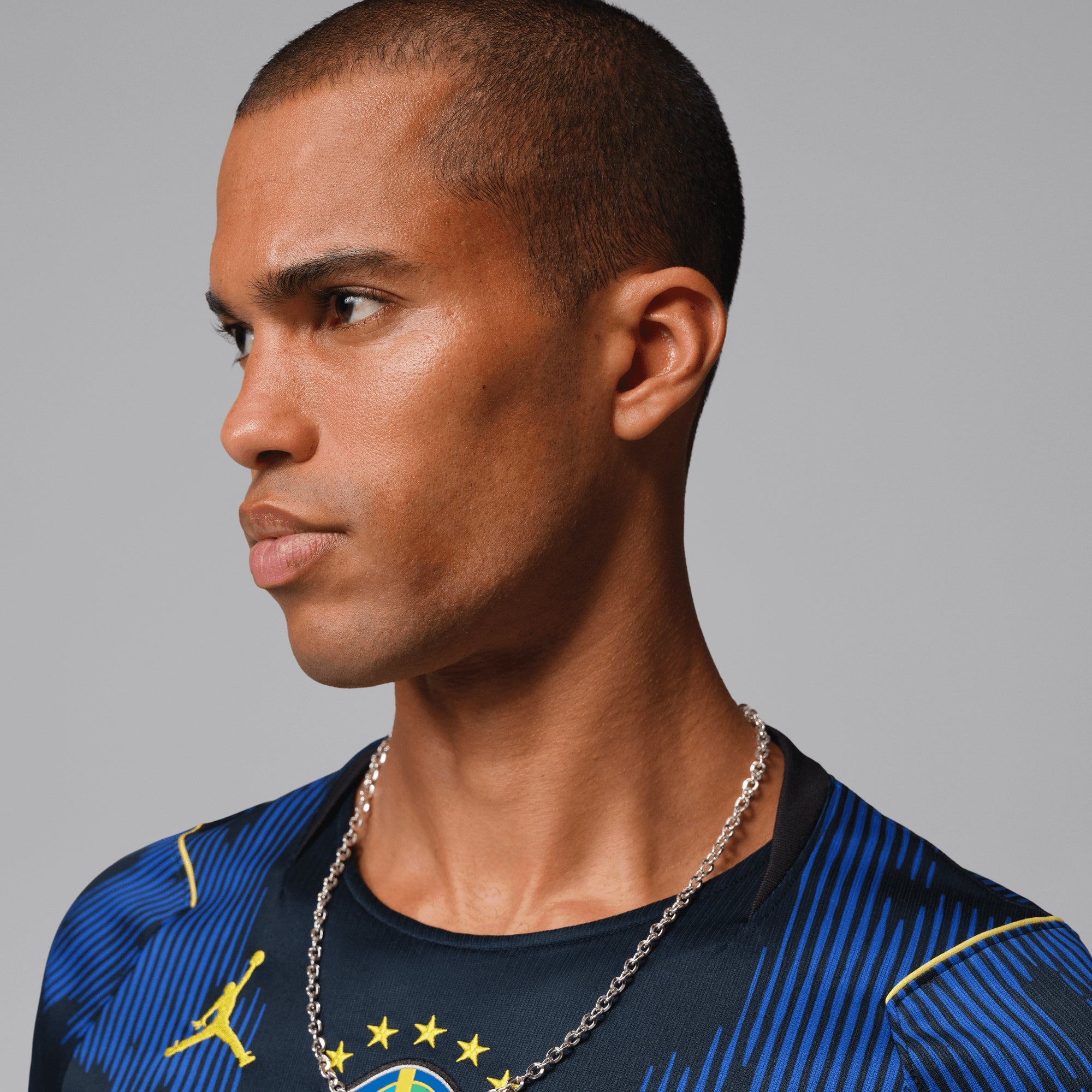 Nike Brazil 2026 Stadium Away Men's Jordan Dri-FIT Soccer Replica Jersey - Old Royal/Black
