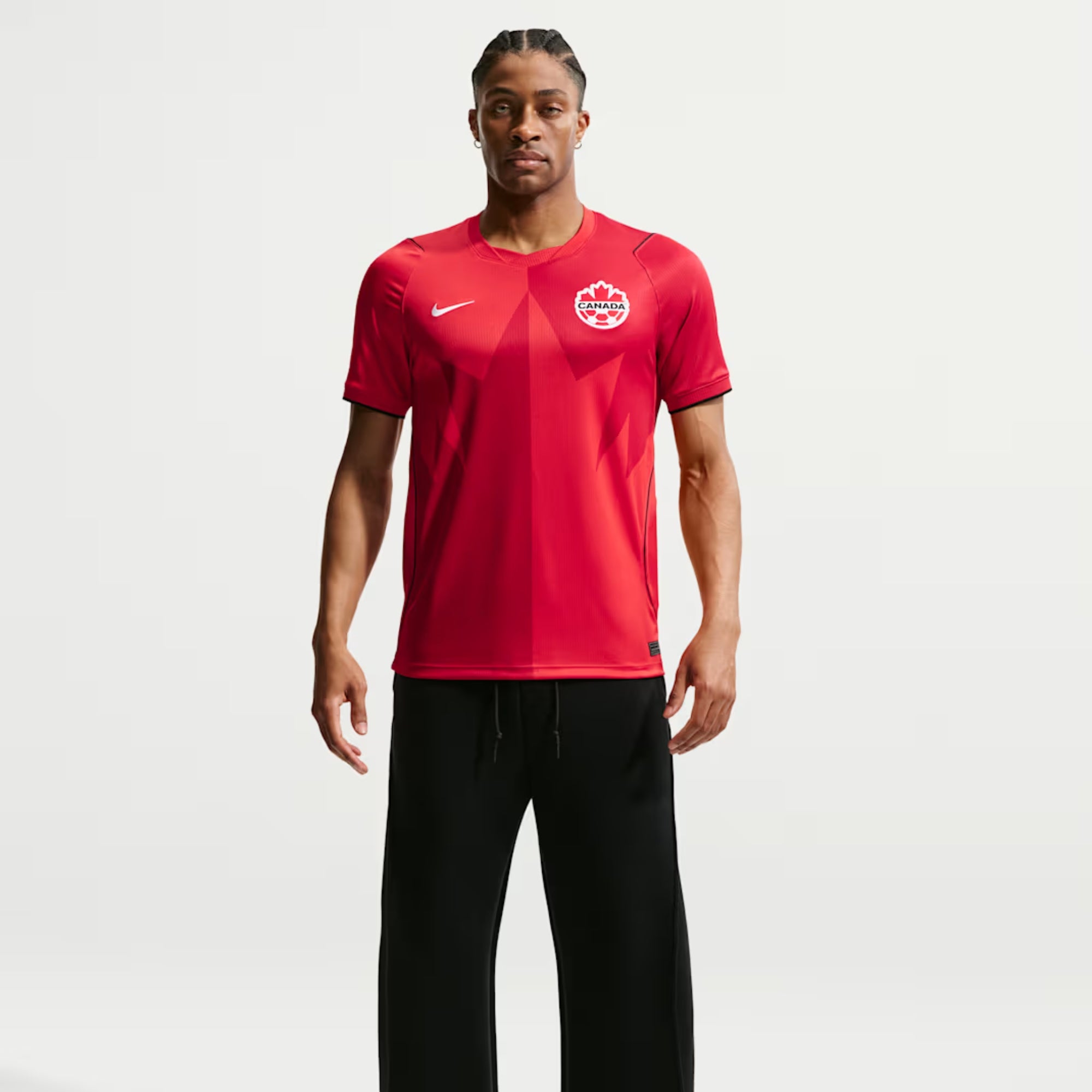Nike Canada Stadium Home Men's Dri-FIT Soccer Jersey - University Red