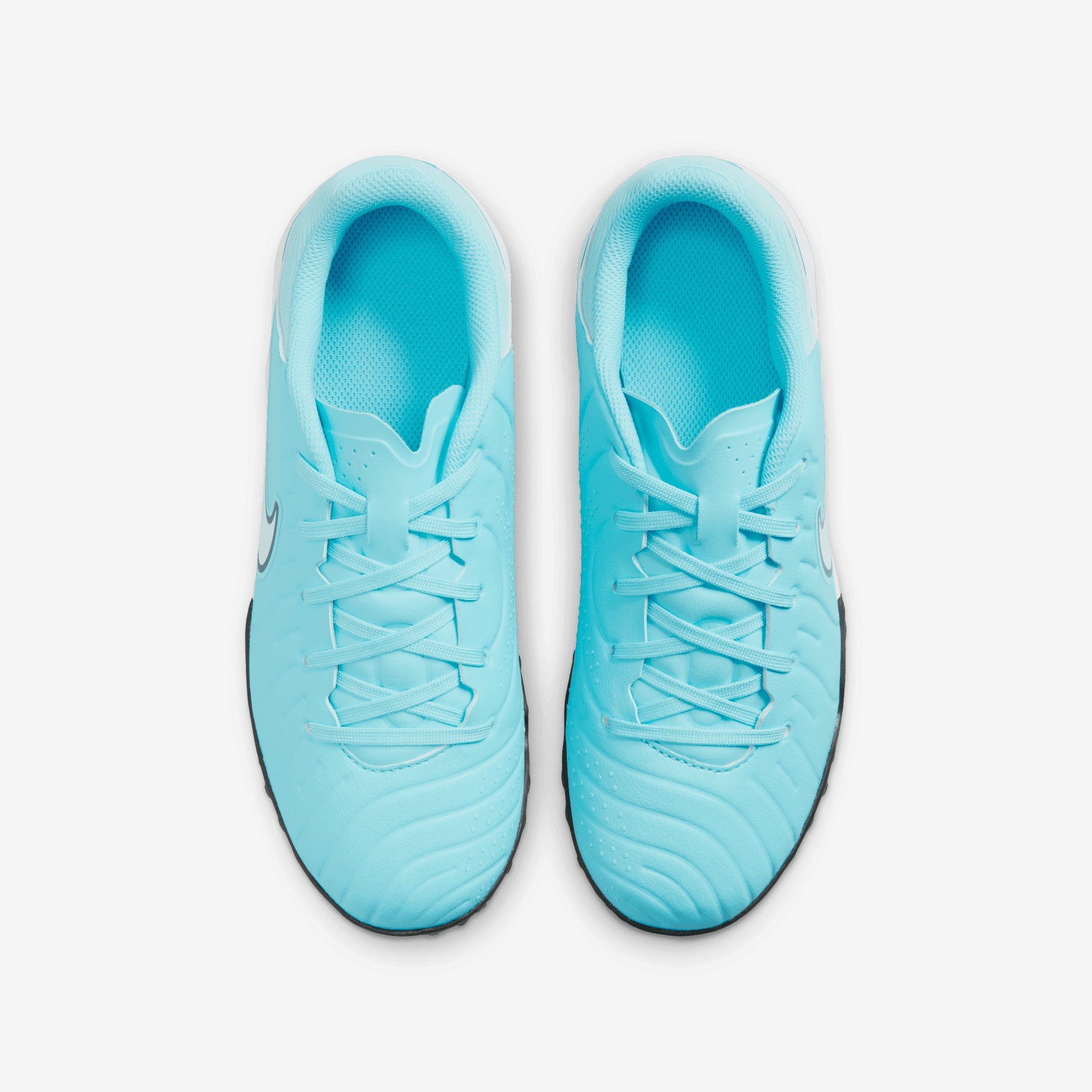 Nike Jr. Tiempo Legend 10 Academy Little/Big Kids' Turf Low-Top Soccer Shoes - Copa/White