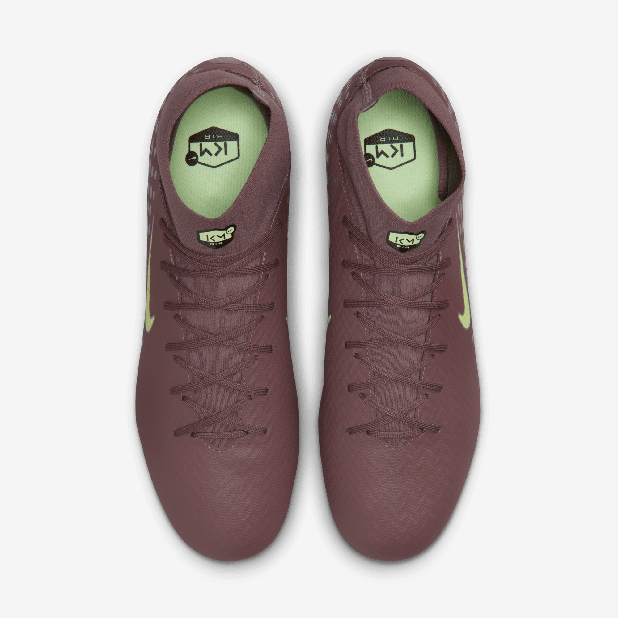 Nike Mercurial Superfly 10 Academy Kylian Mbappé Multi-Ground High-Top Soccer Cleats - Plum Eclipse/Metallic Silver
