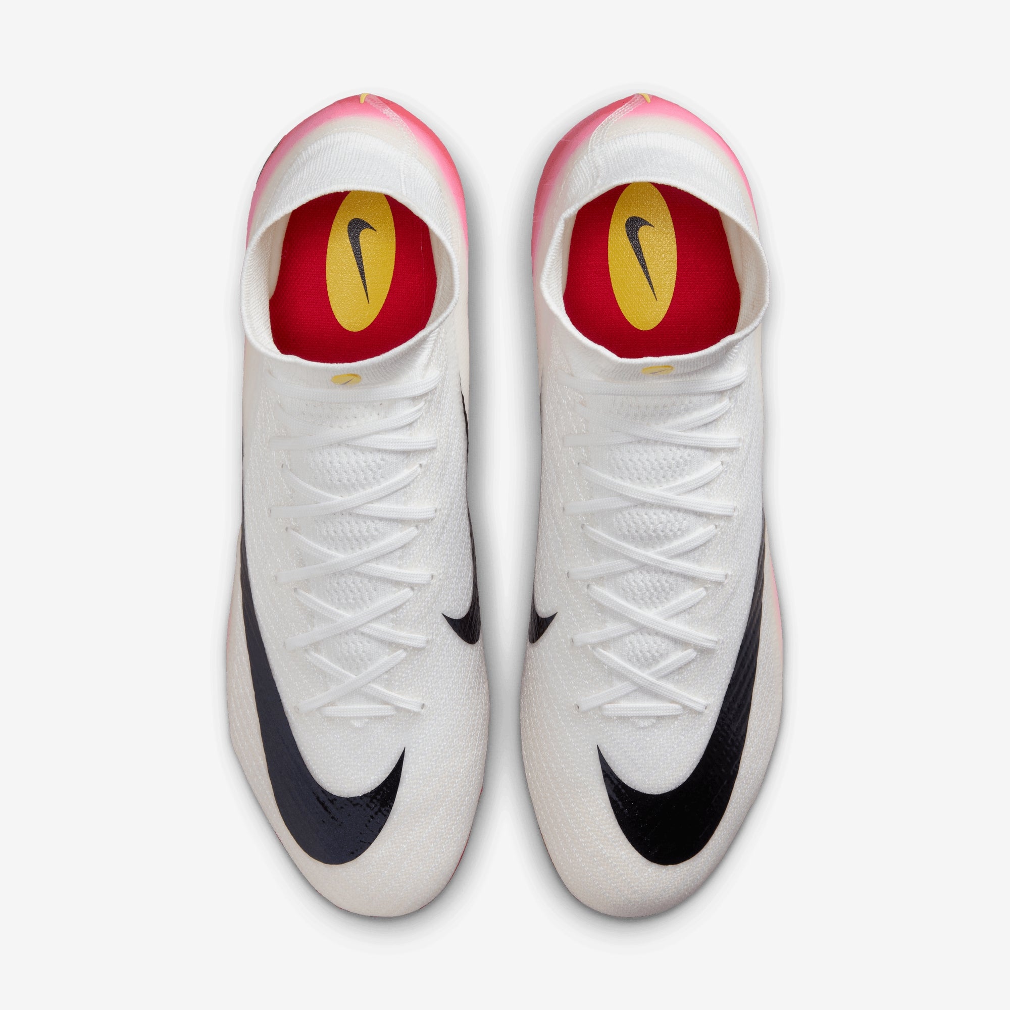 Nike Mercurial Superfly 10 Elite Firm-Ground High-Top Soccer Cleats - University Red/Dark Obsidian