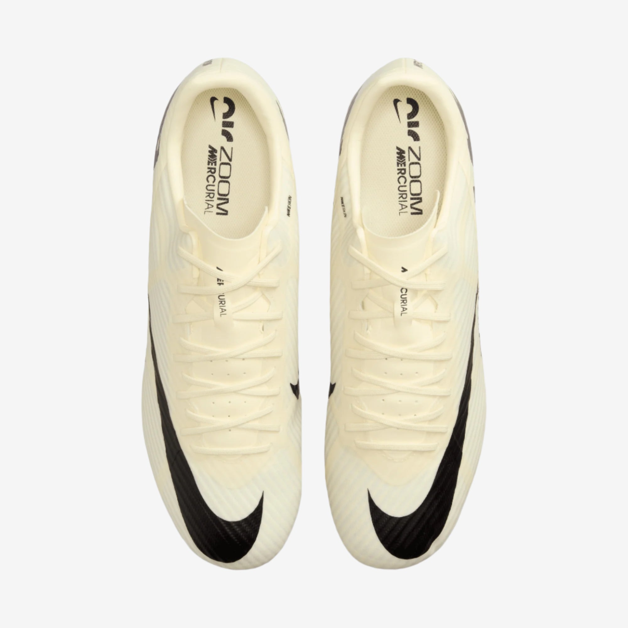 Nike Mercurial Vapor 15 Academy MG Low-Top Soccer Cleats - Lemonade/Black