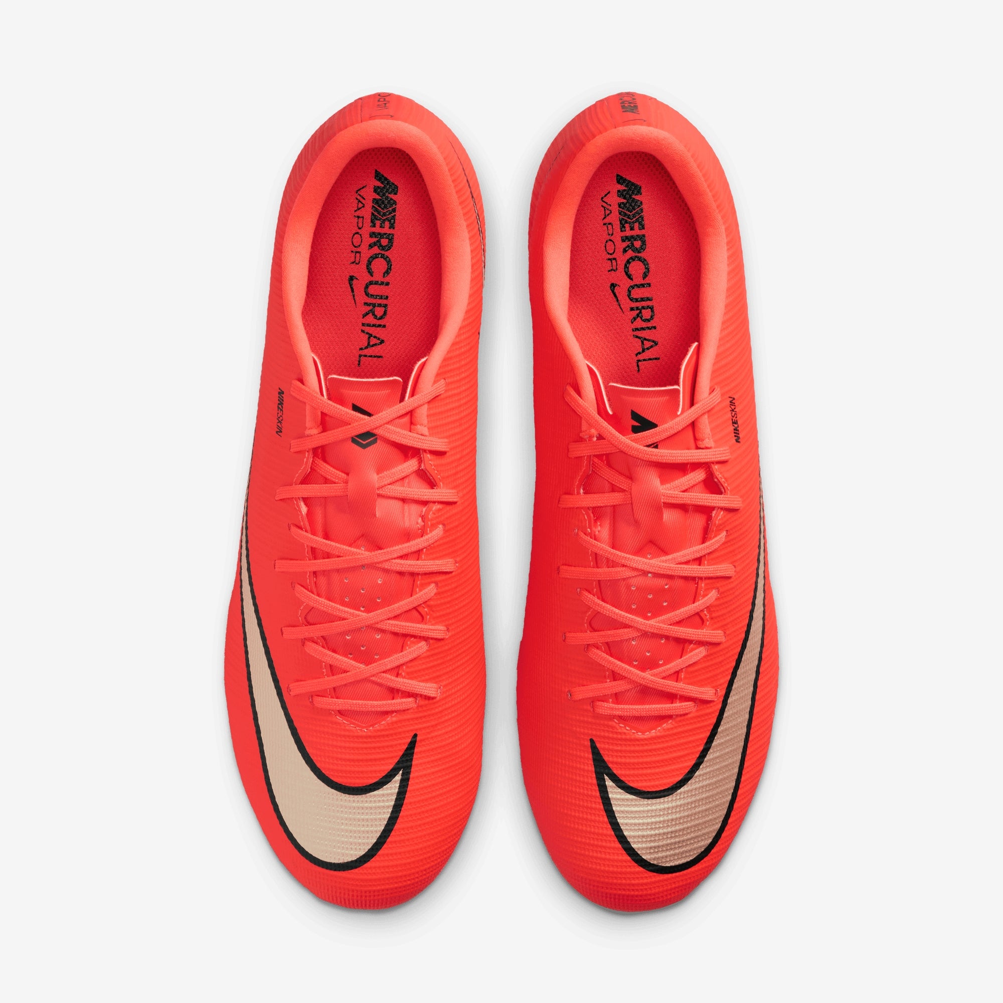 Nike Mercurial Vapor 17 Academy Multi-Ground Low-Top Soccer Cleats - Bright Crimson/Blur