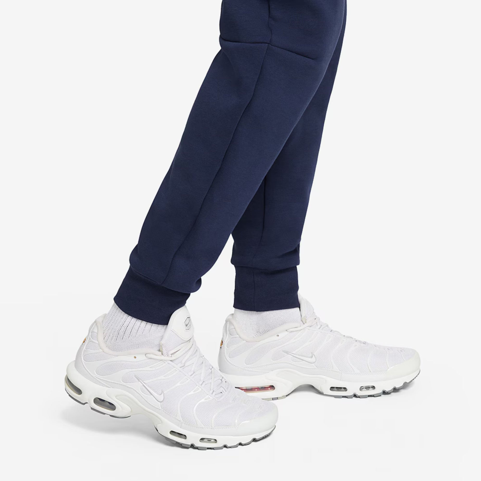 Nike Paris Saint-Germain 2022/23 NSW Men's Tech Fleece Joggers - Midnight Navy/White