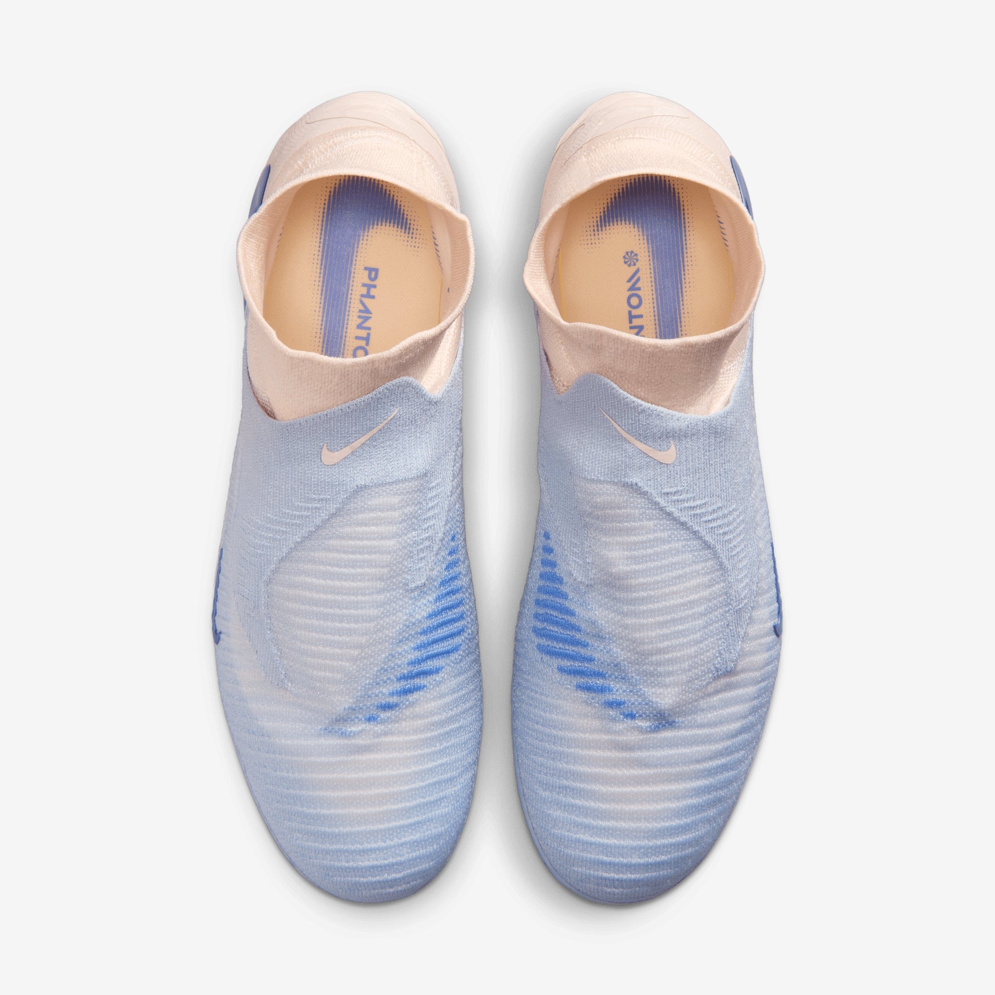 Nike Phantom 6 High Elite LV8 Firm-Ground Soccer Cleats - Ghost/Ghost-Guava Ice