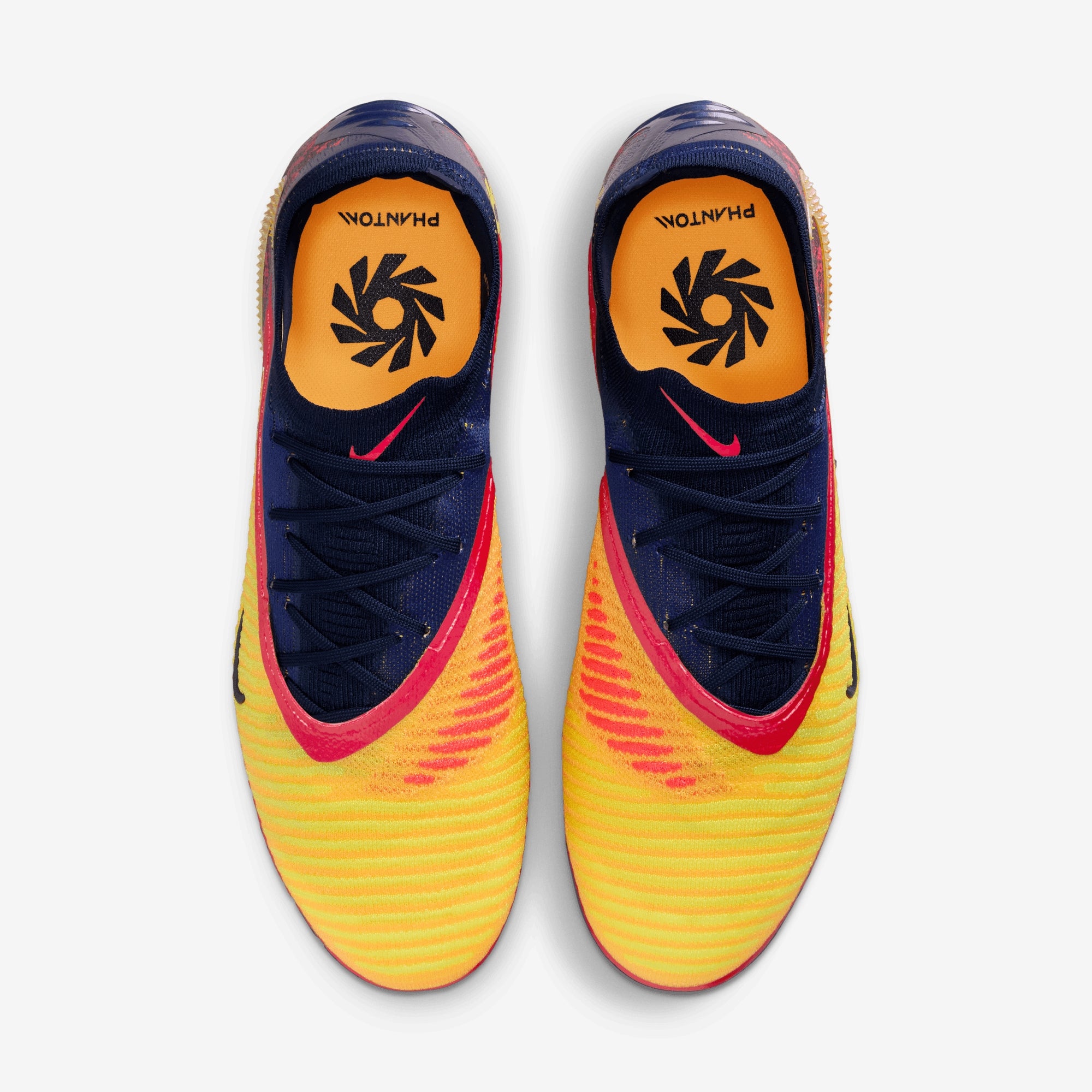 Nike Phantom 6 Low Elite "Erling Haaland" Firm-Ground Soccer Cleats - Laser Orange/Lemon Venom-Blue Void