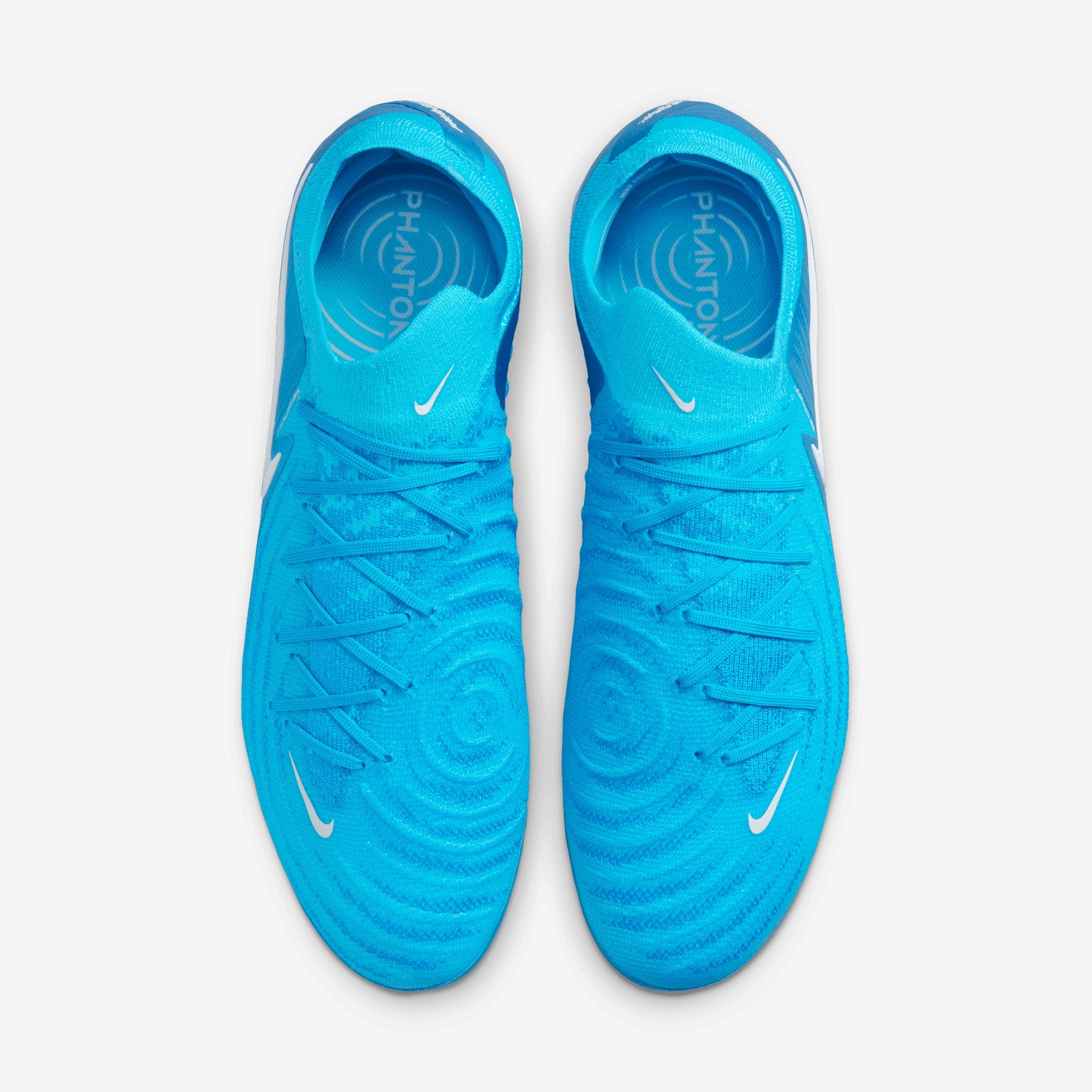 Nike Phantom GX 2 Elite FG Low-Top Soccer Cleats - Blue Fury/White