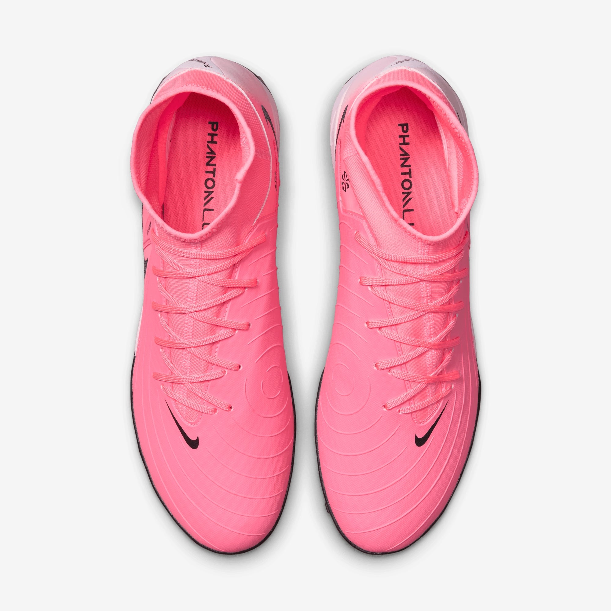 Nike Phantom Luna 2 Academy Turf High-Top Soccer Shoes - Sunset Pulse/Black