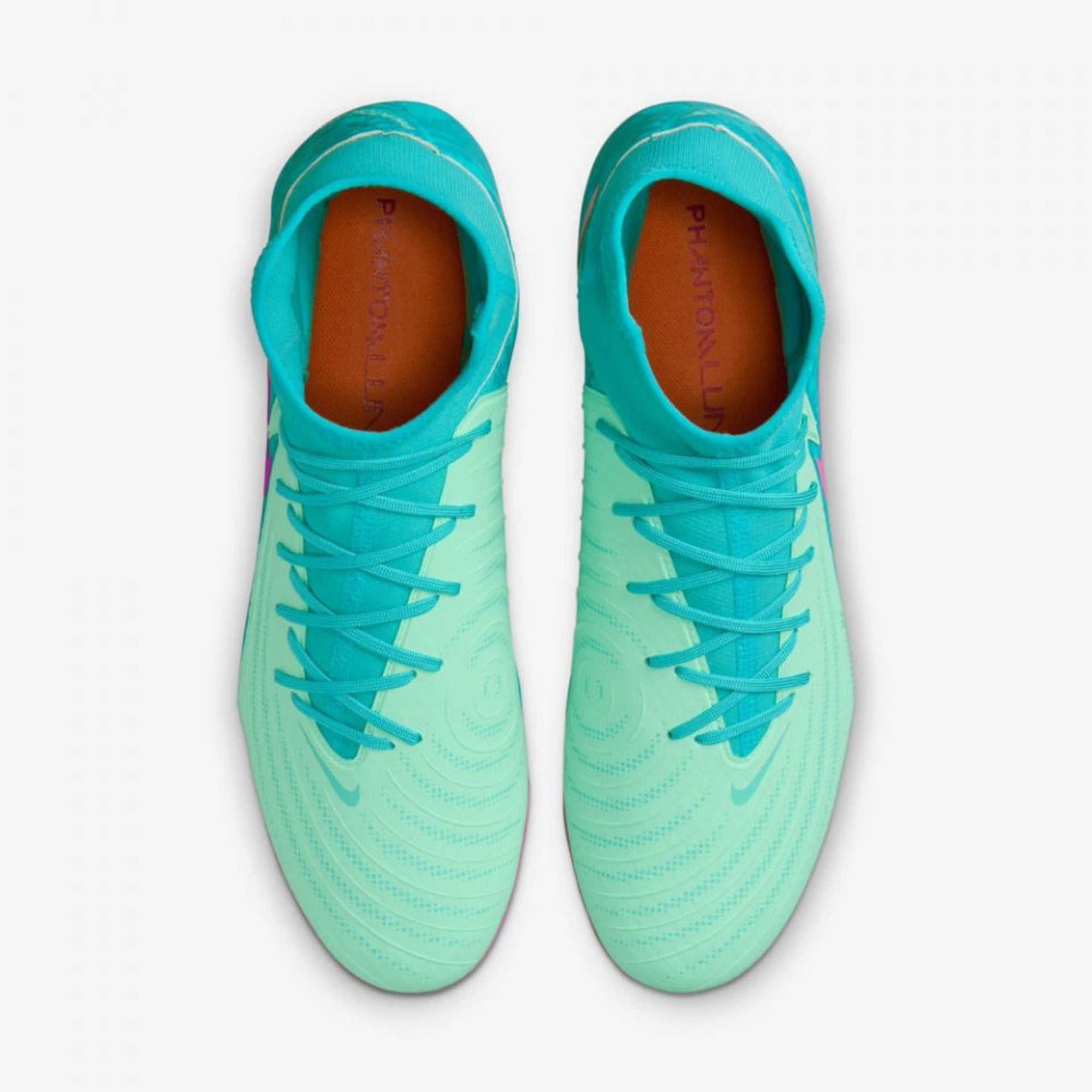 Nike Phantom Luna 2 Academy LV8 Multi-Ground High-Top Soccer Cleats - Green Glow/Black