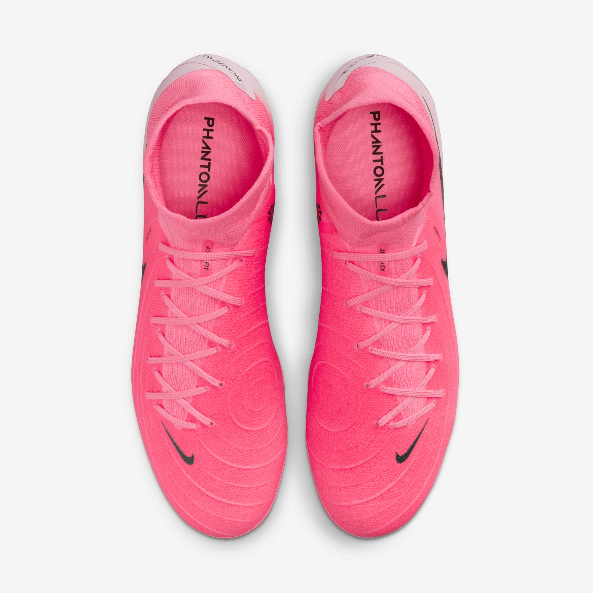 Nike Phantom Luna 2 Pro FG High-Top Soccer Cleats - Sunset Pulse/Black